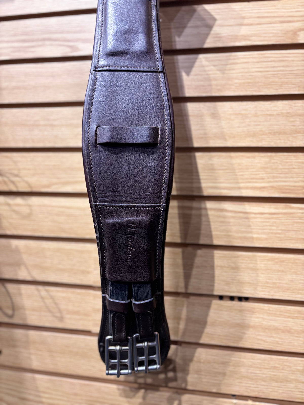 Used 24" Brown M Toulouse Dressage Girth
