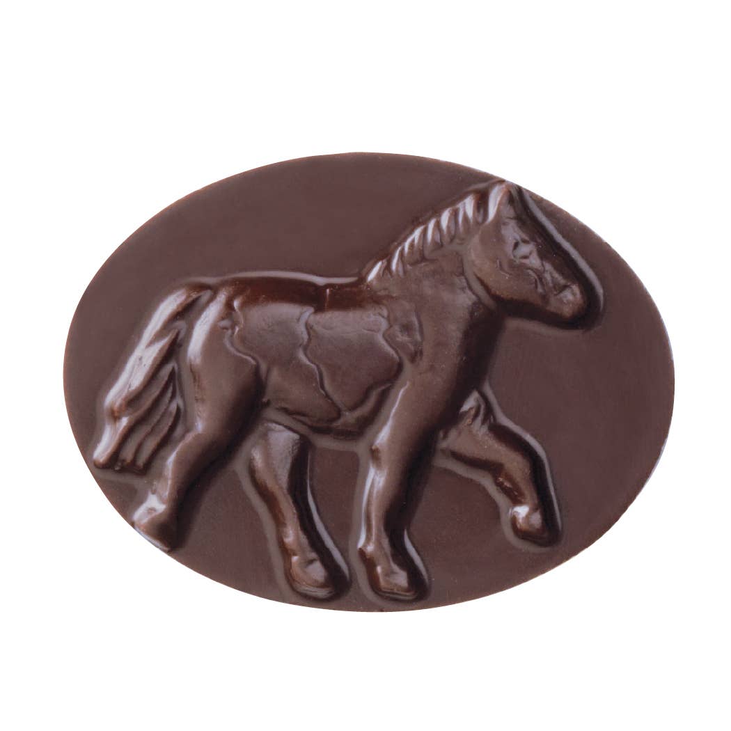 Dark Horse Chocolates Dark Chocolate 16 Pcs Peppermint Ponies