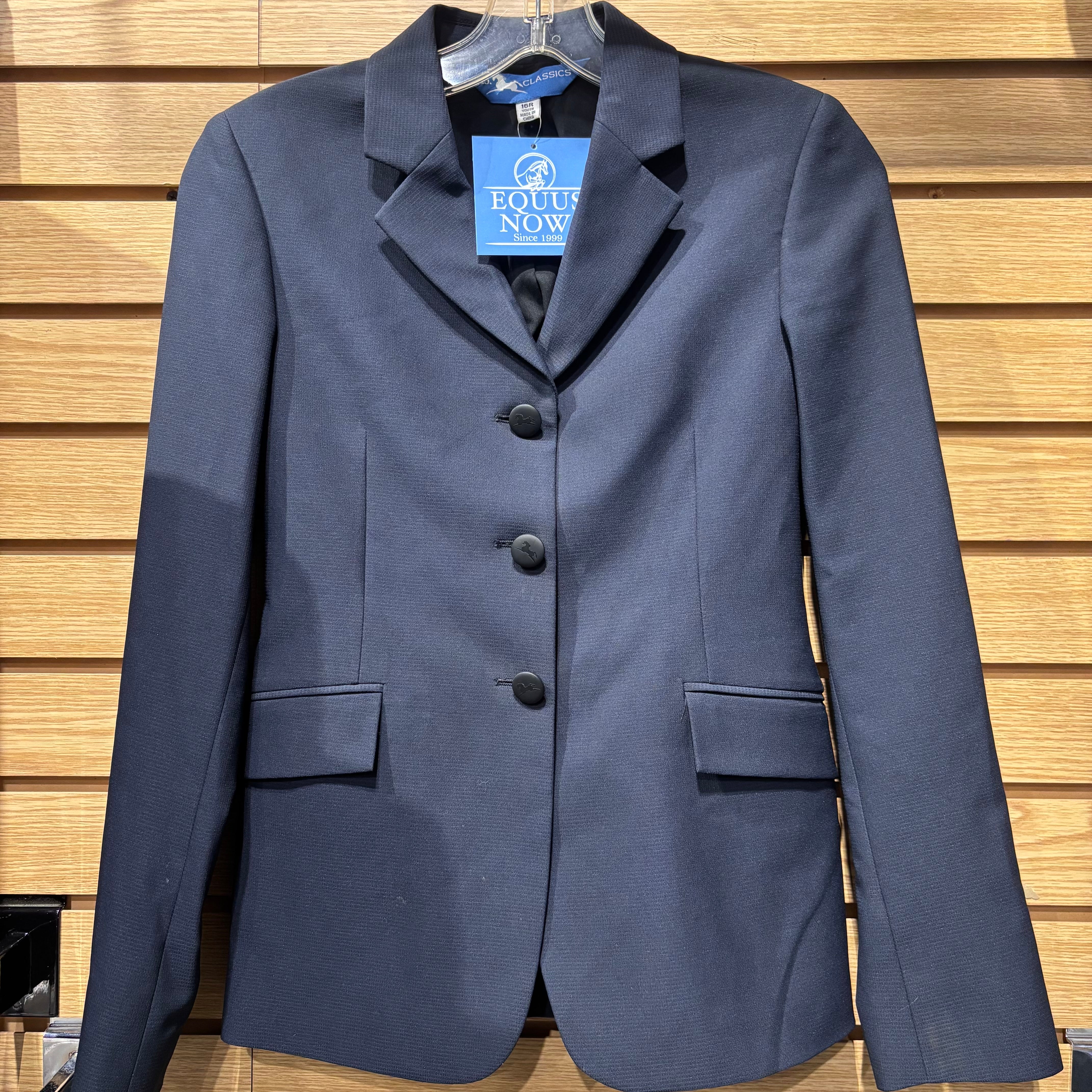 Used Youth 16R Navy RJ Classics Show Coat