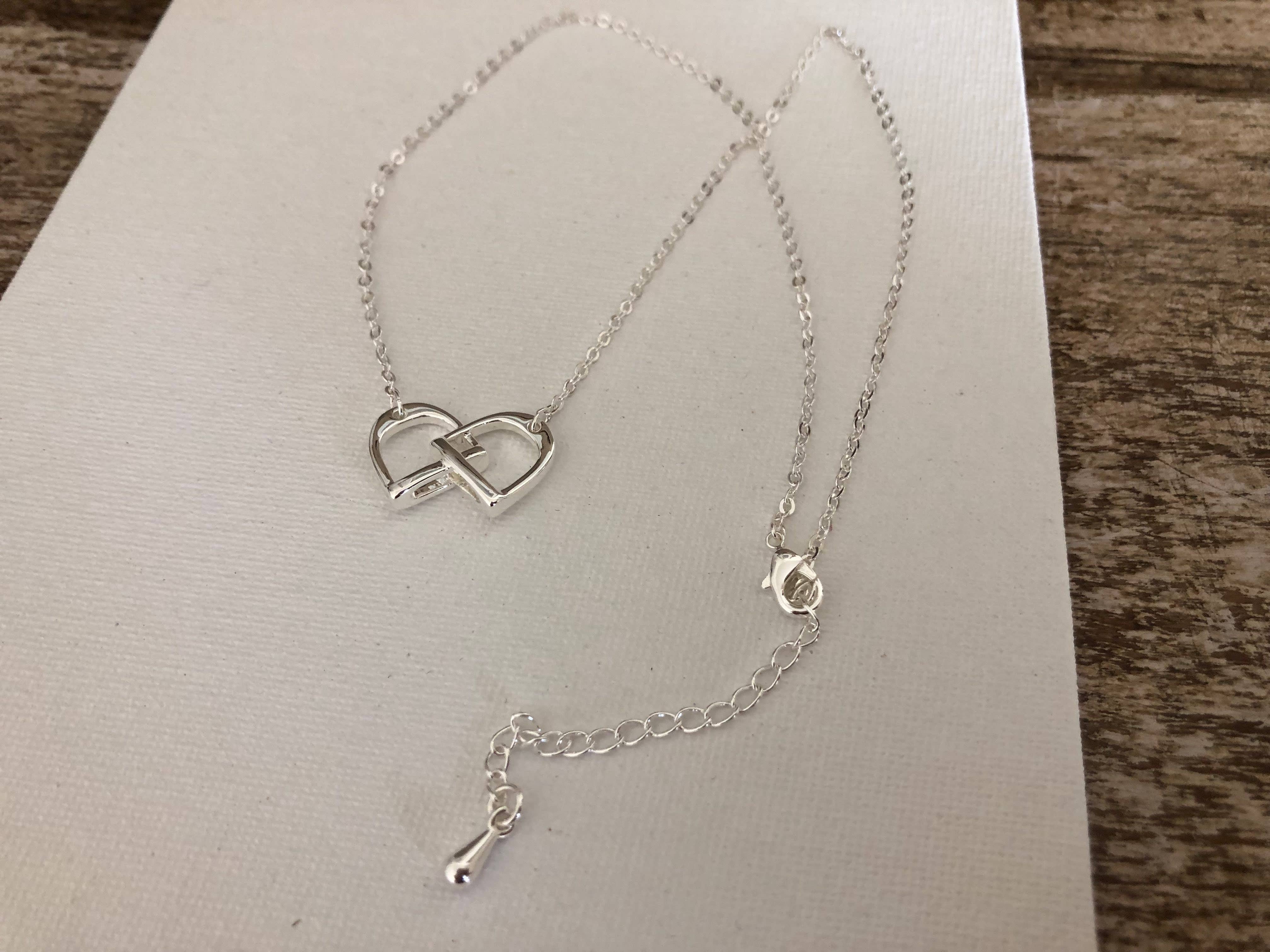 English Stirrup Petite Necklace