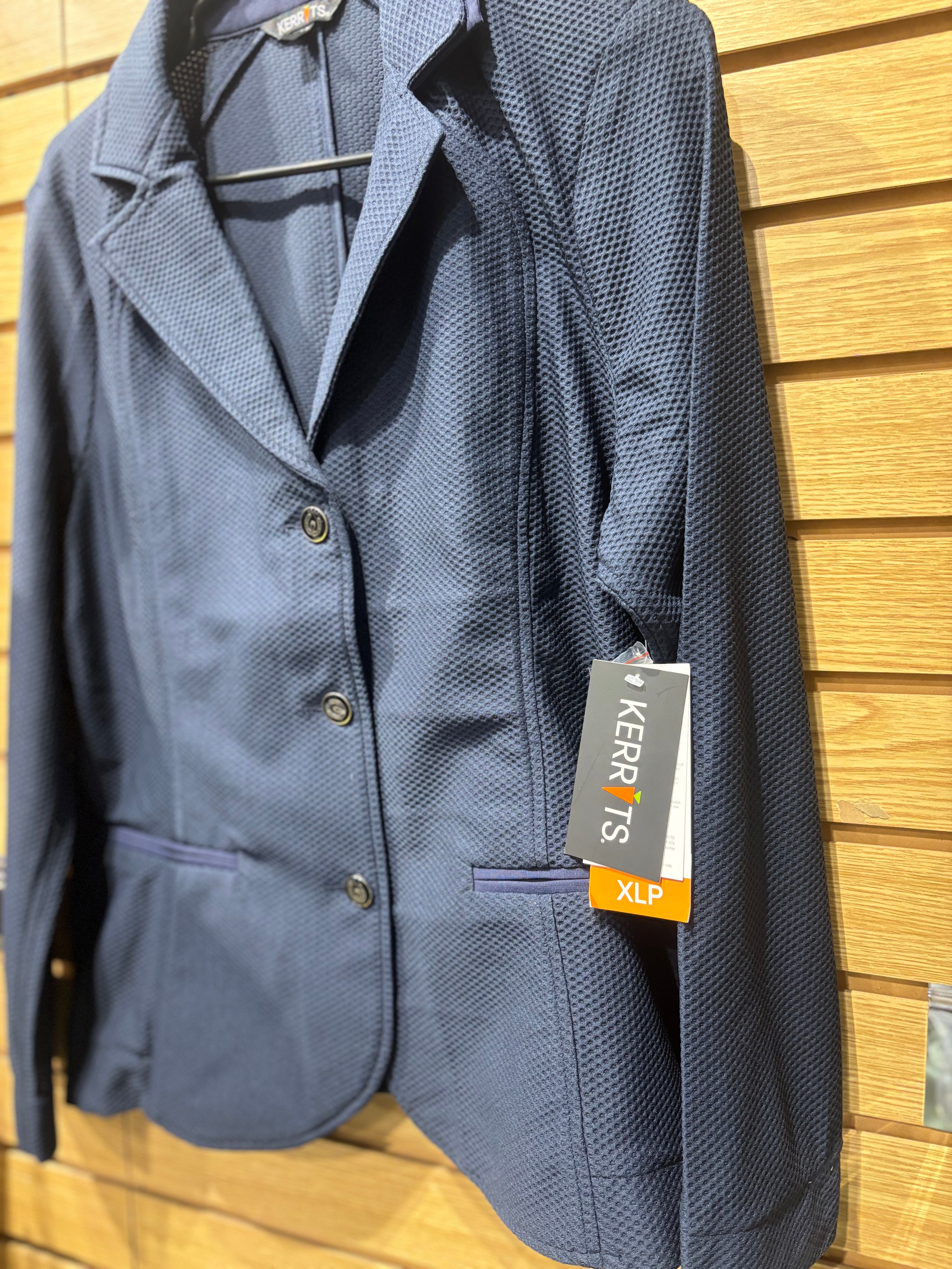 Used Navy Kerrits Affinity Aero Show Coat Petite XLP