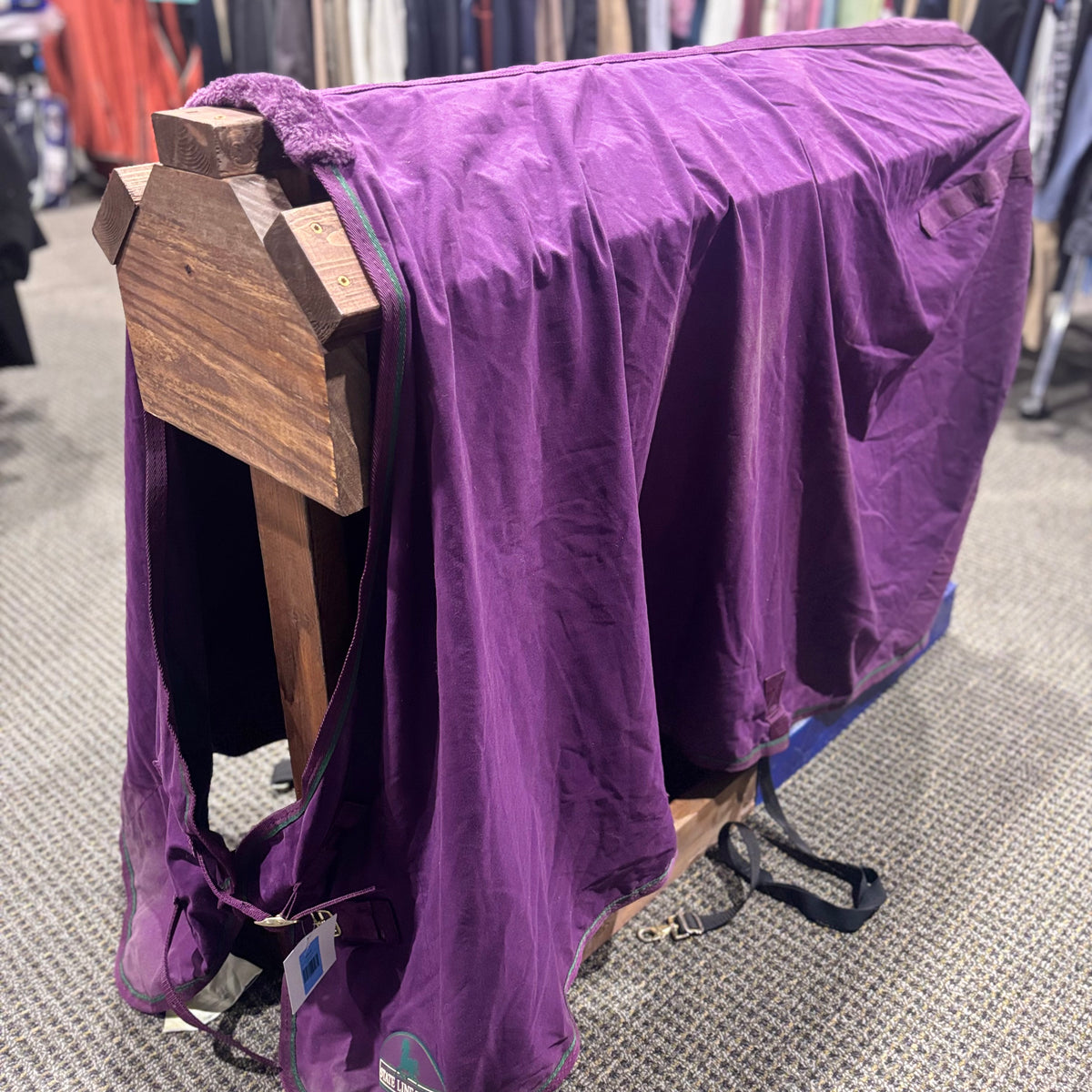 Used 82" Purple Stateline Tack Stable Sheet
