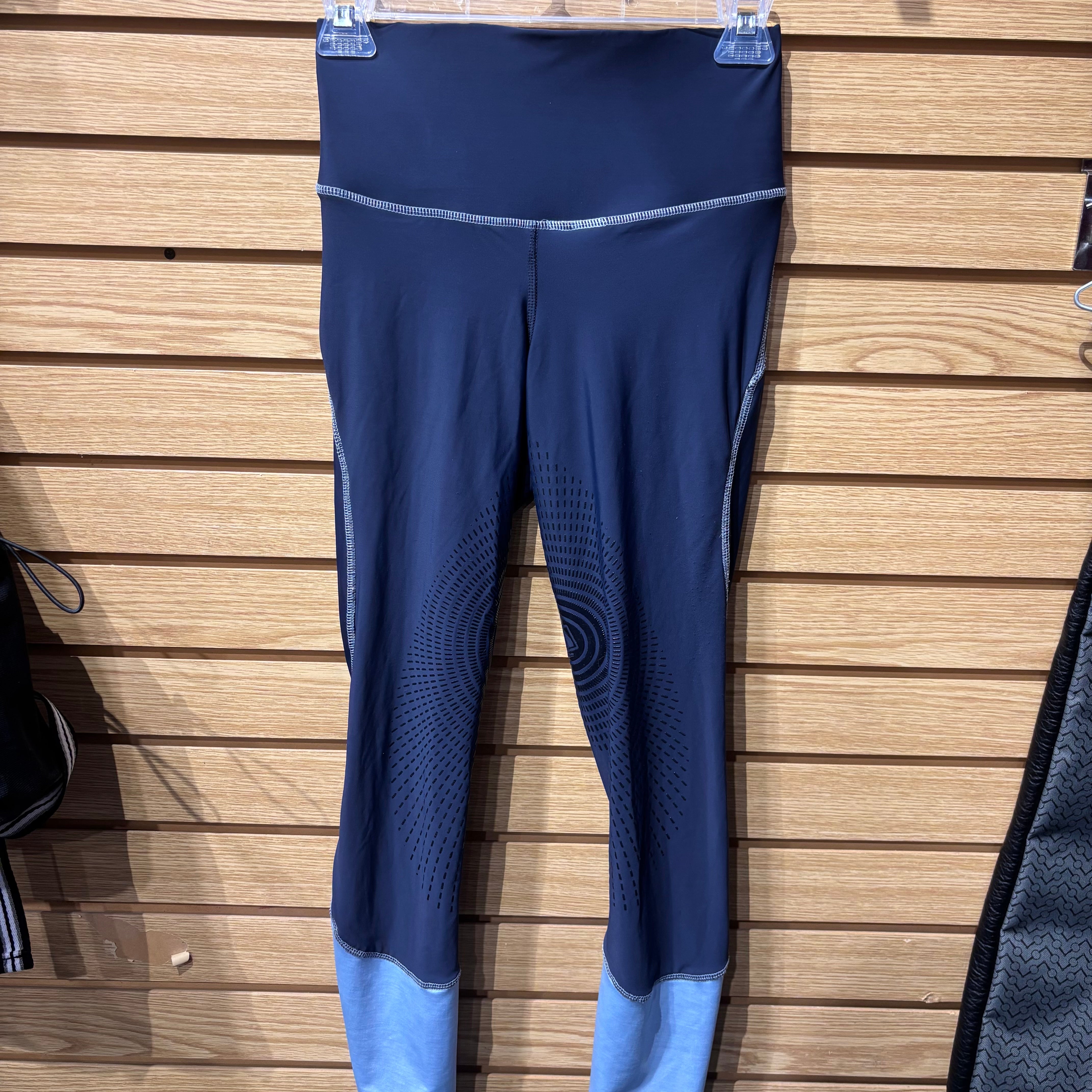 Used Medium Blue Romfh Full Seat Riding Tights