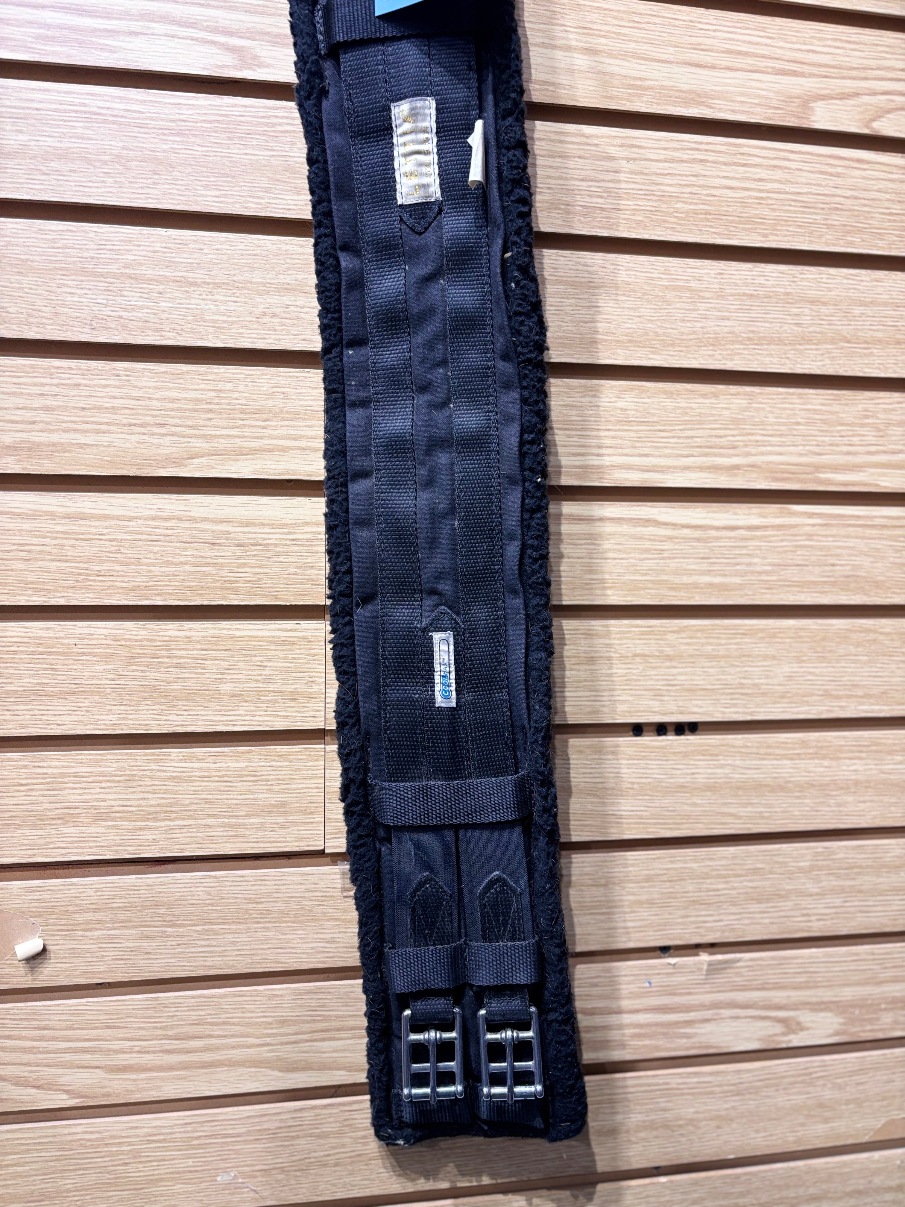 Used 32" Lettia CoolMax Black Dressage Girth