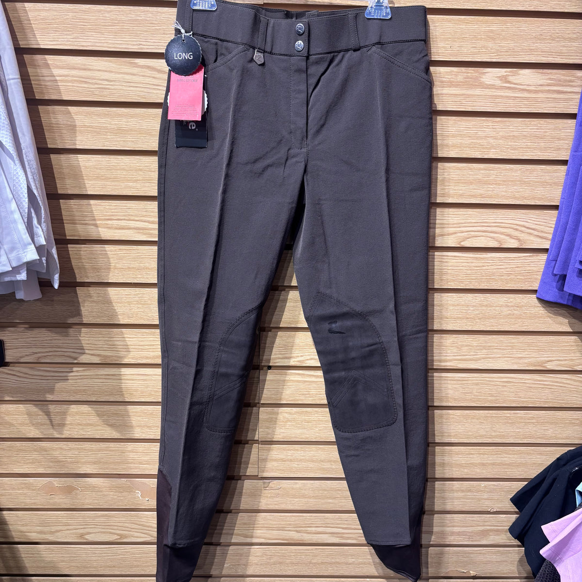 Used XL/L Brown Horze Knee Patch Breeches