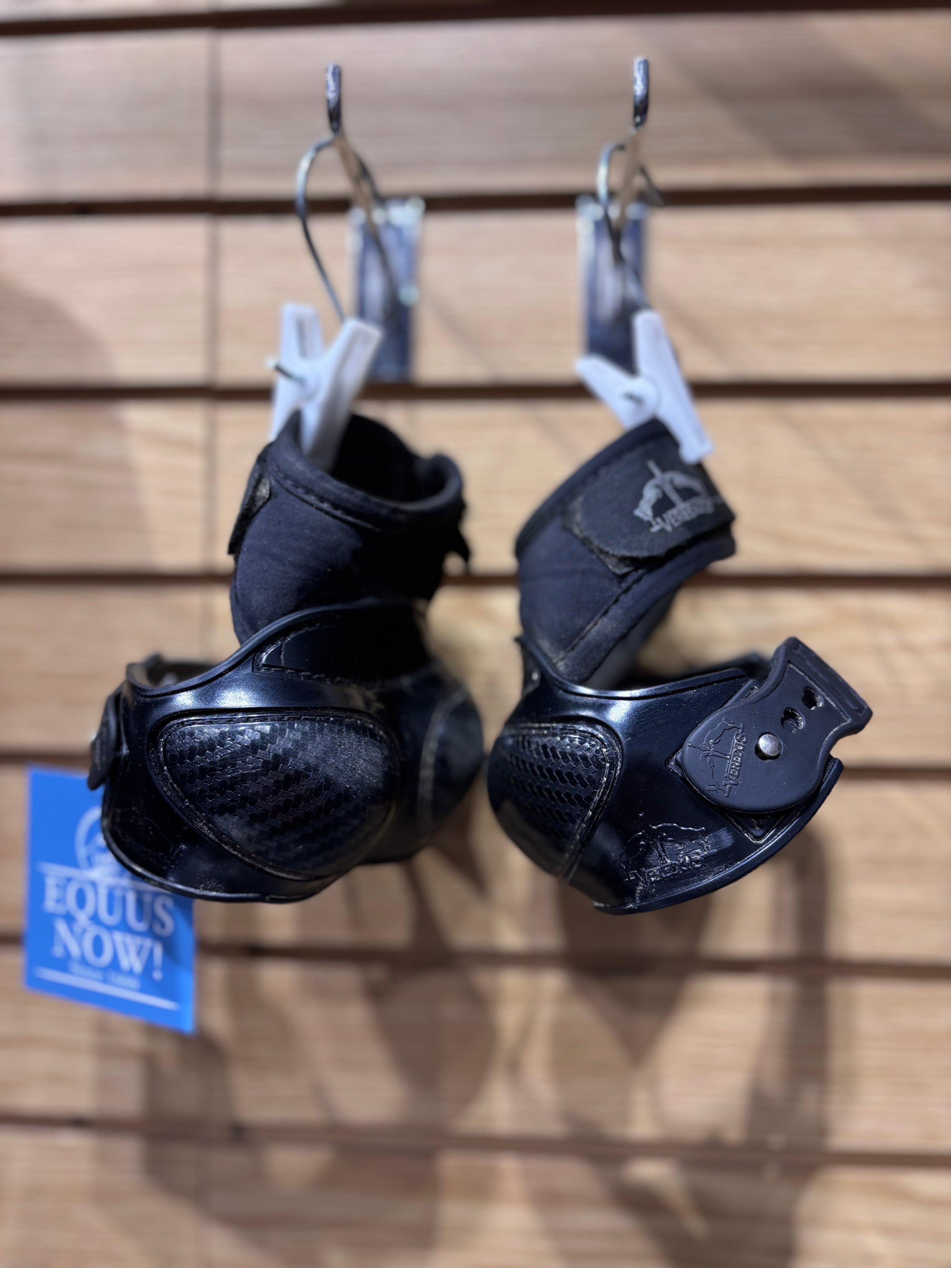 Used Medium Black Veredus Overreach/Heel Boots