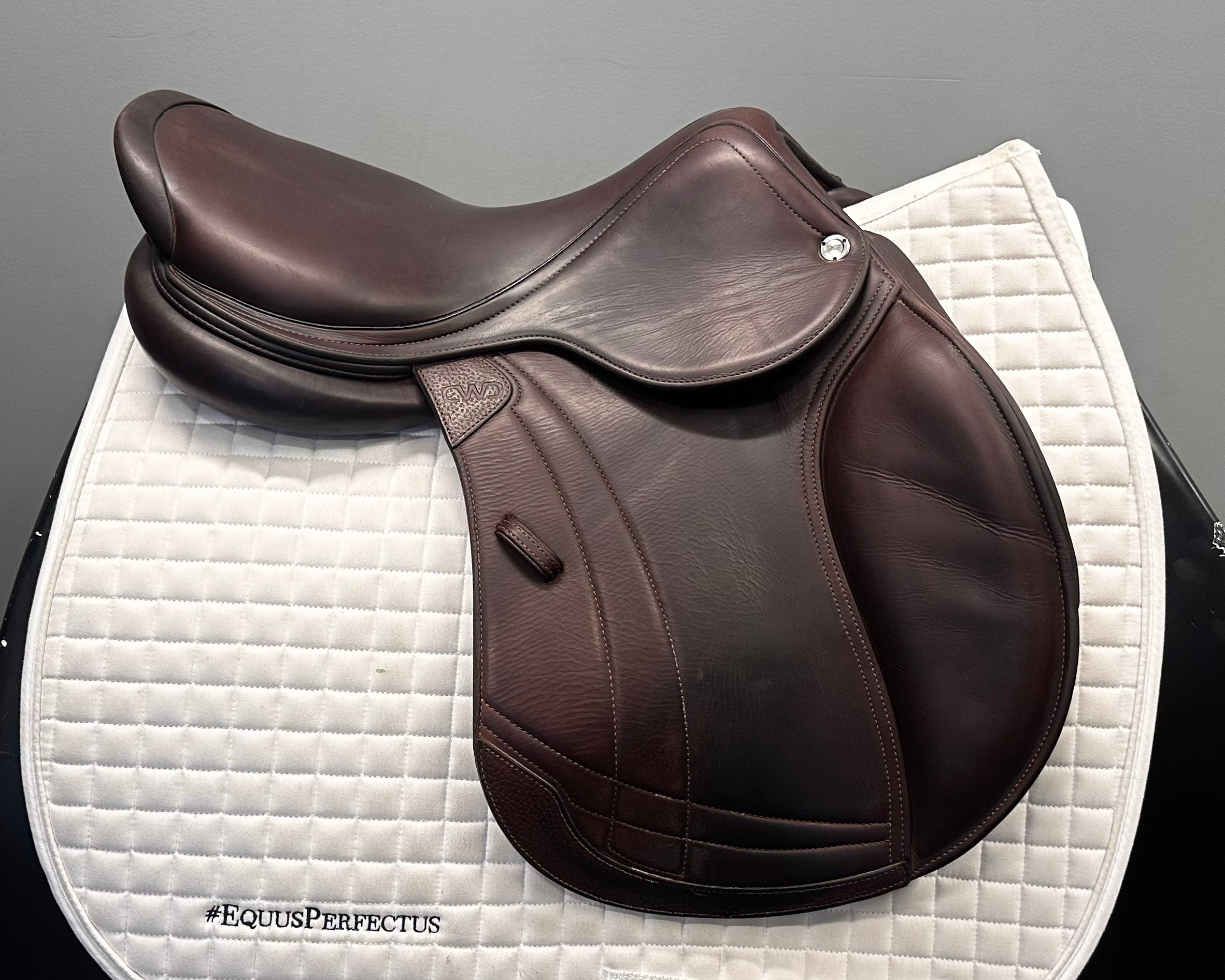 Used CWD Jump Saddle 17.5" Medium Gullet
