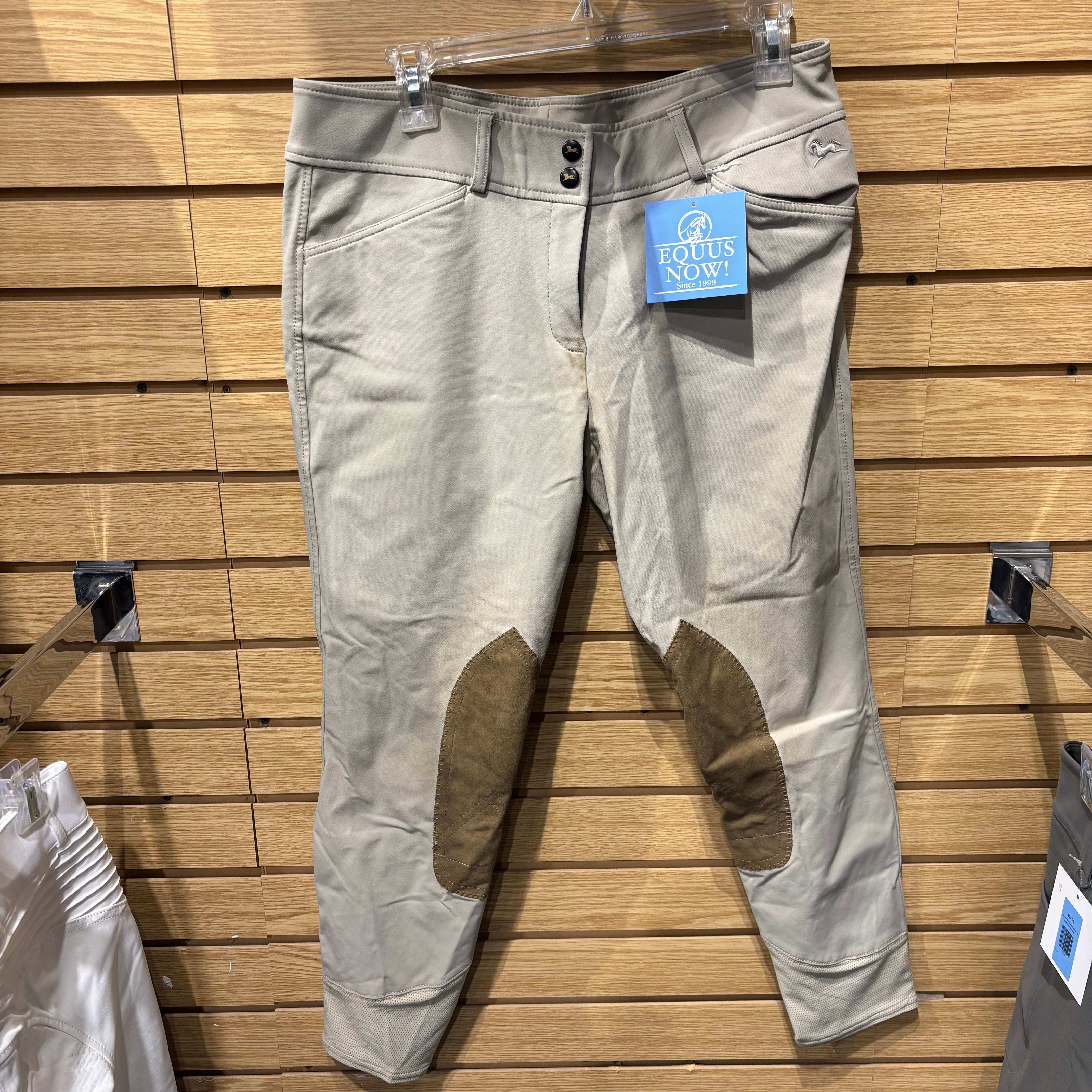 Used RJ Classics Tan 32 Knee Patch Breeches
