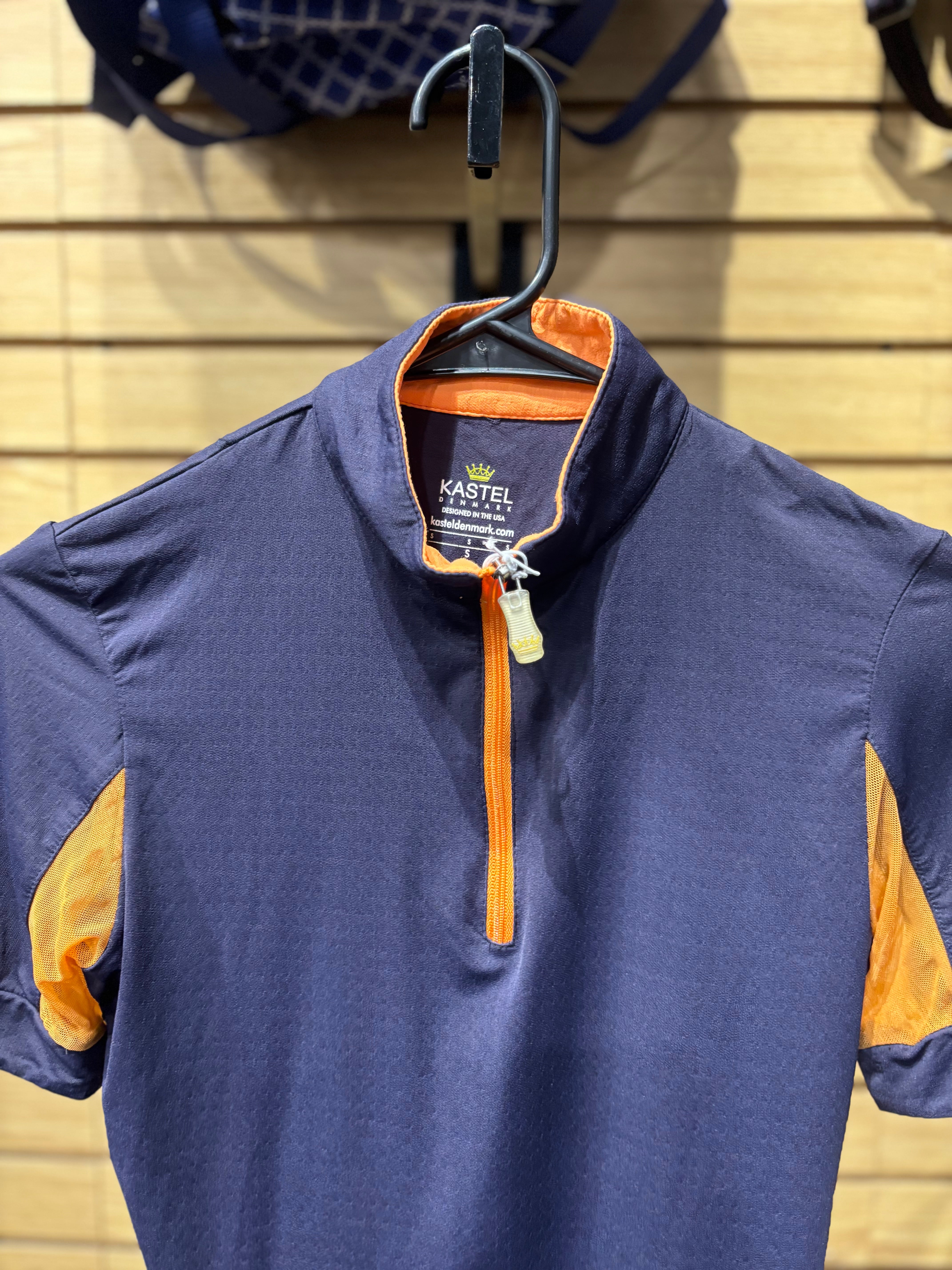 Used Small Blue/Orange Kastel SS Shirt