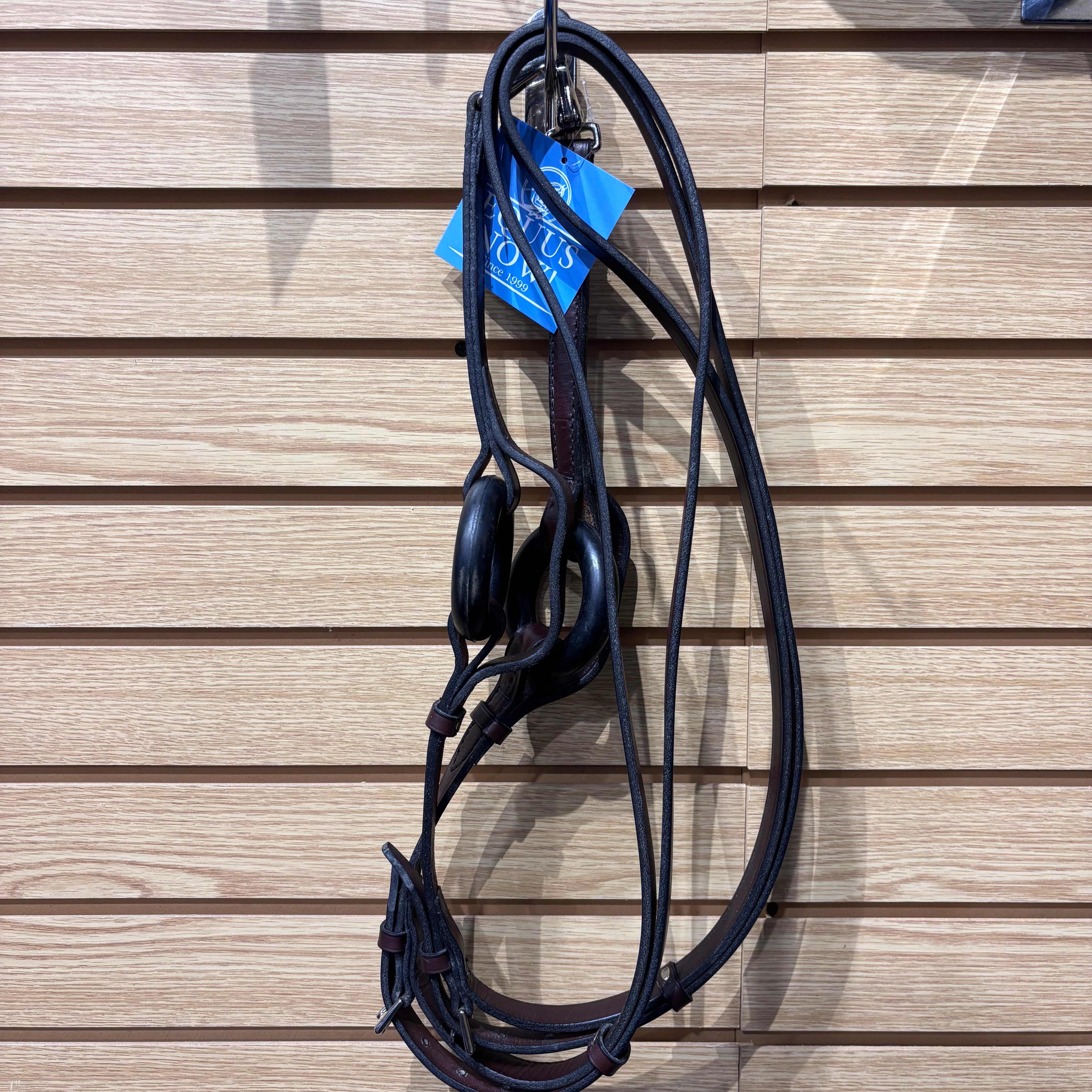 Used Brown Tory Leather Donut Side Reins