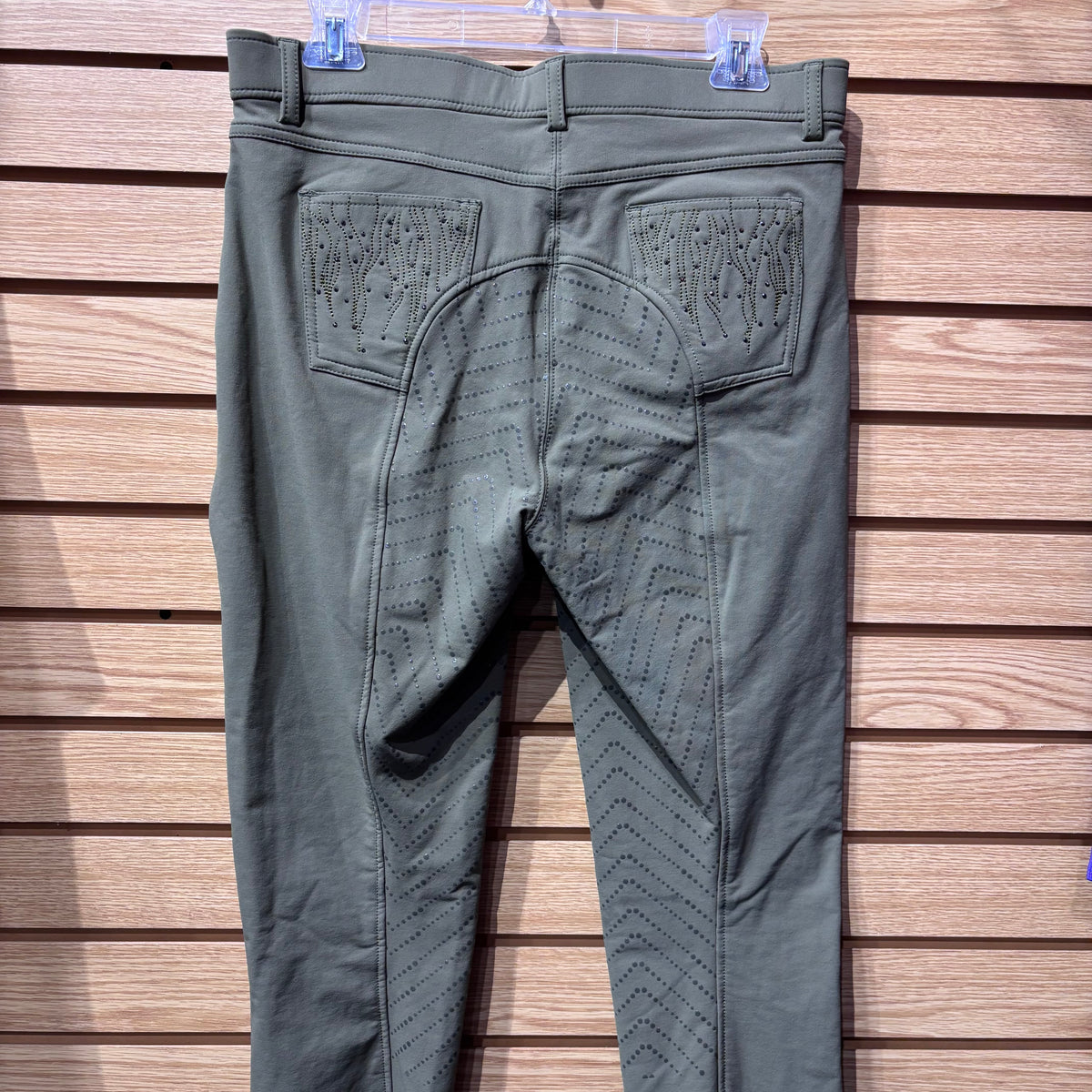 Used US 34 Tan Montar Full Seat Breeches