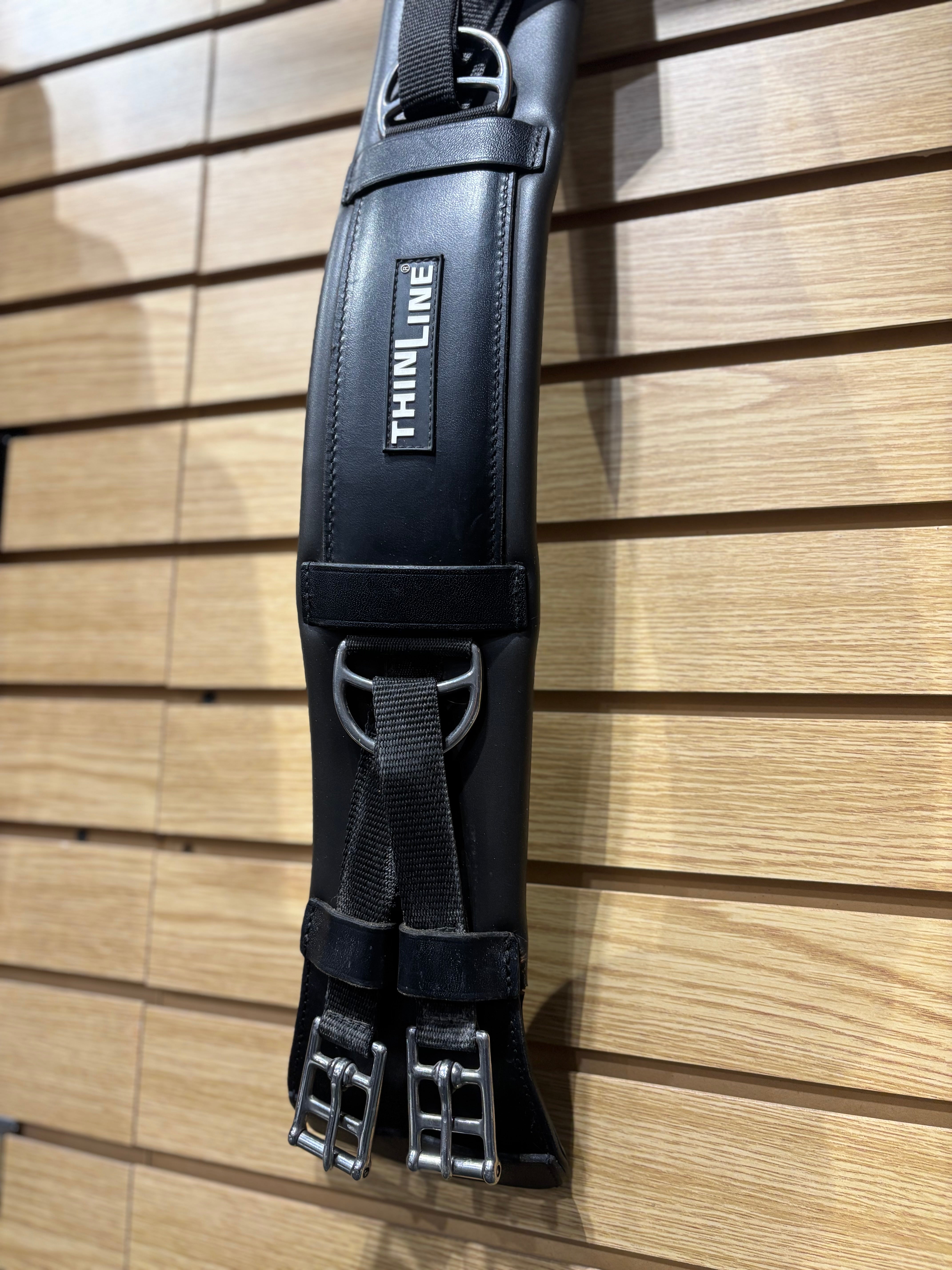 Used Thinline 24" Black Dressage Girth