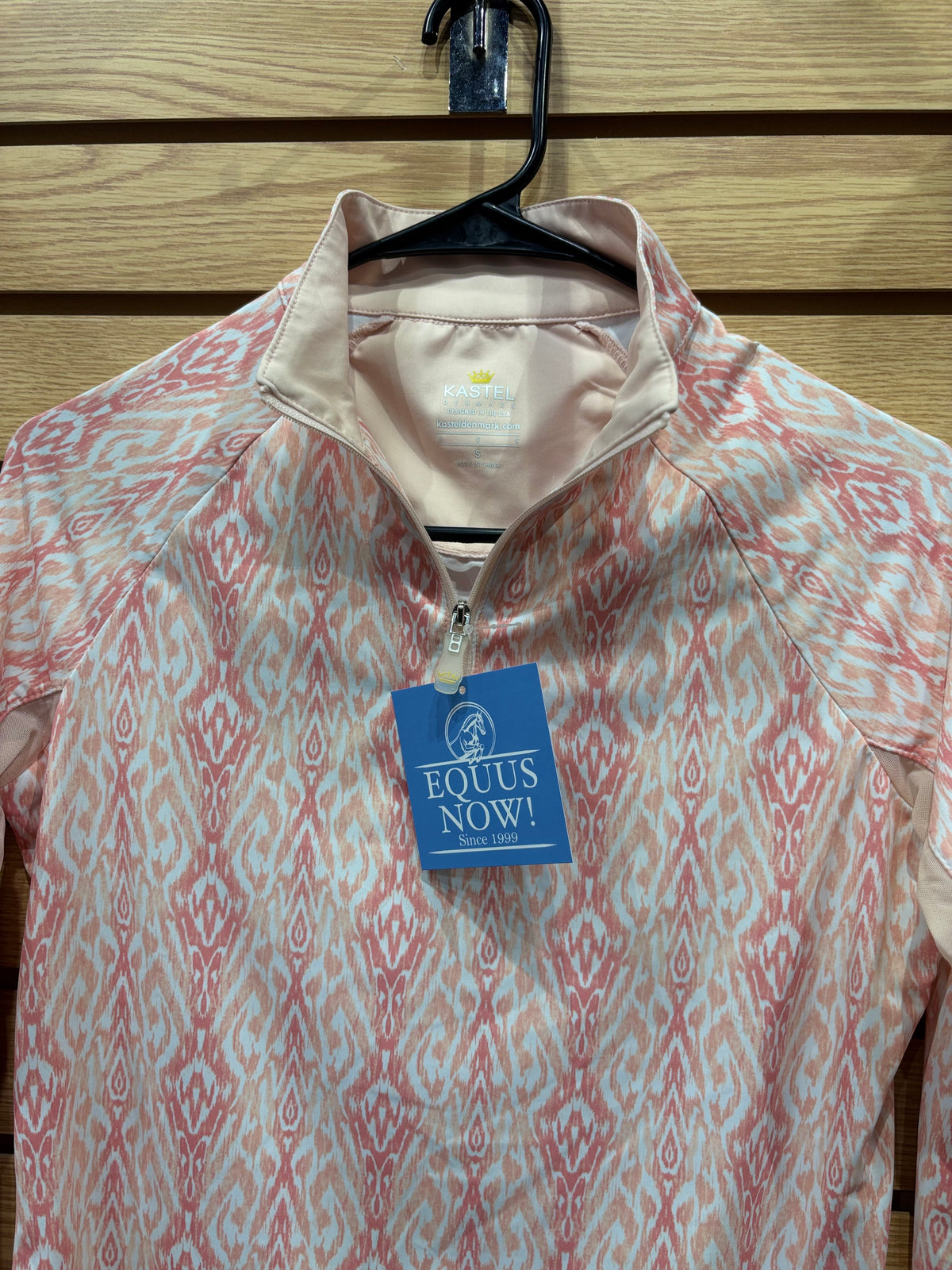 Used Small Pink Kastel Denmark Long Sleeve Sun Shirt