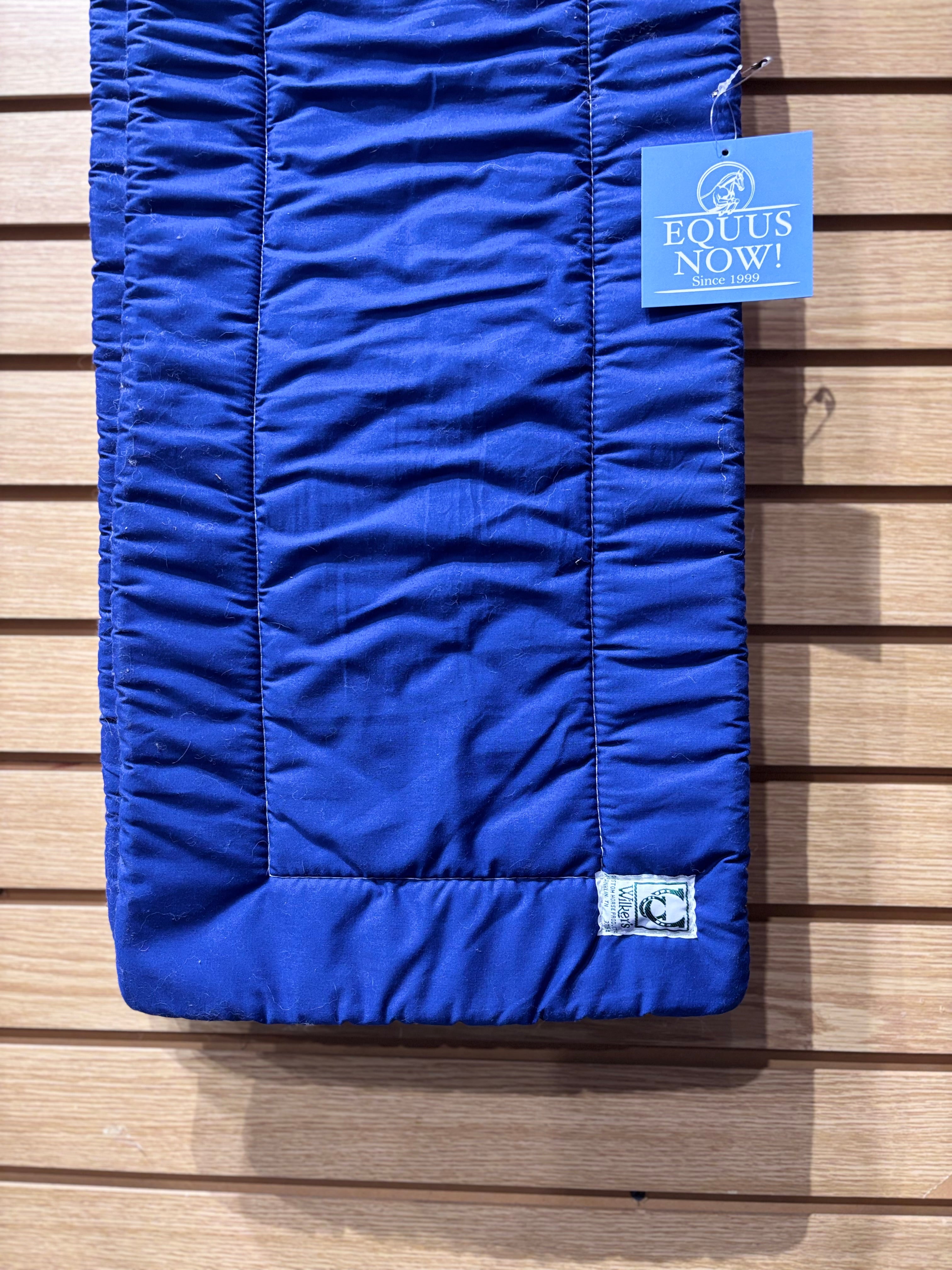 Used 12" Royal Blue Wilkers Combo Quilted Wraps