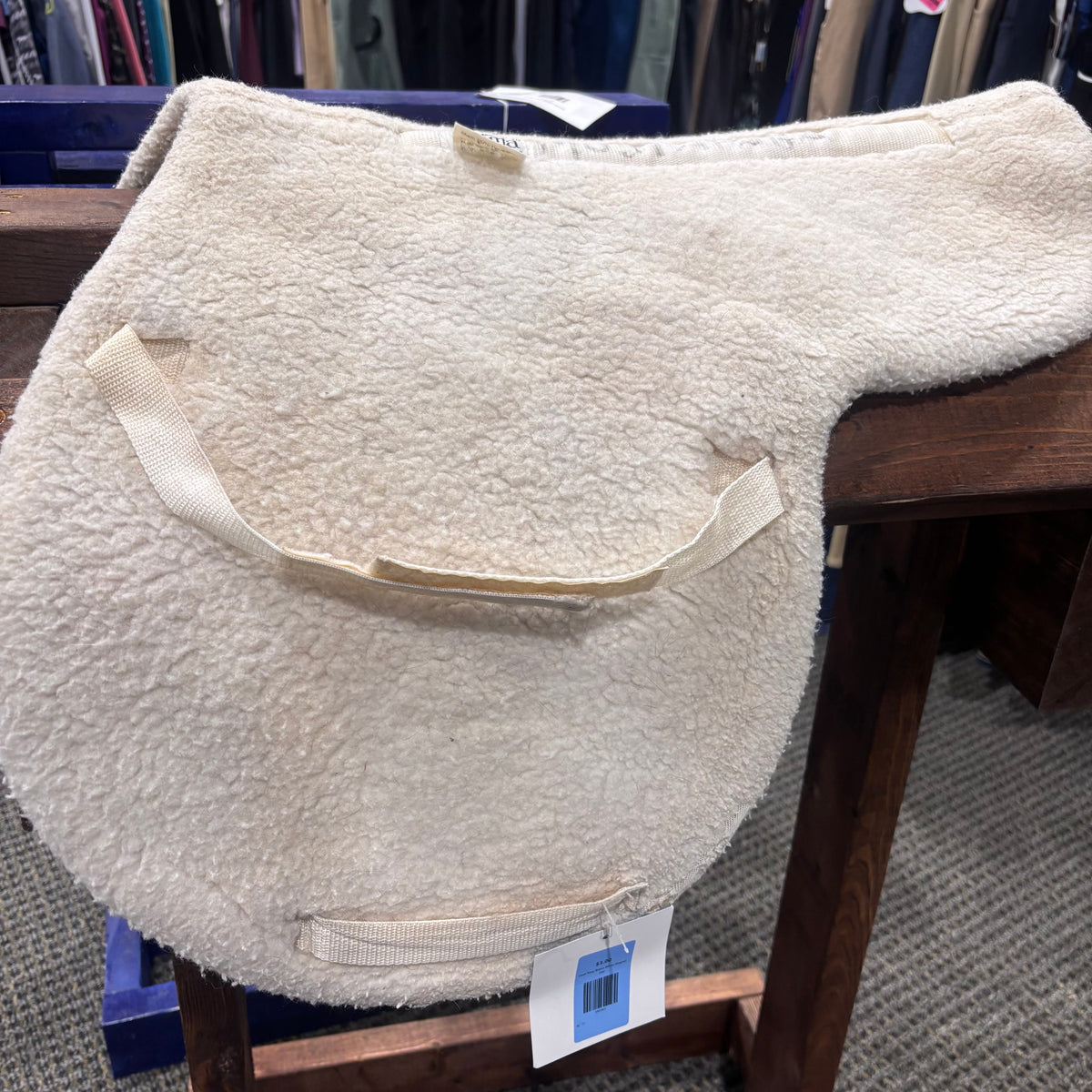 Used Pony Roma White Shaped Pad