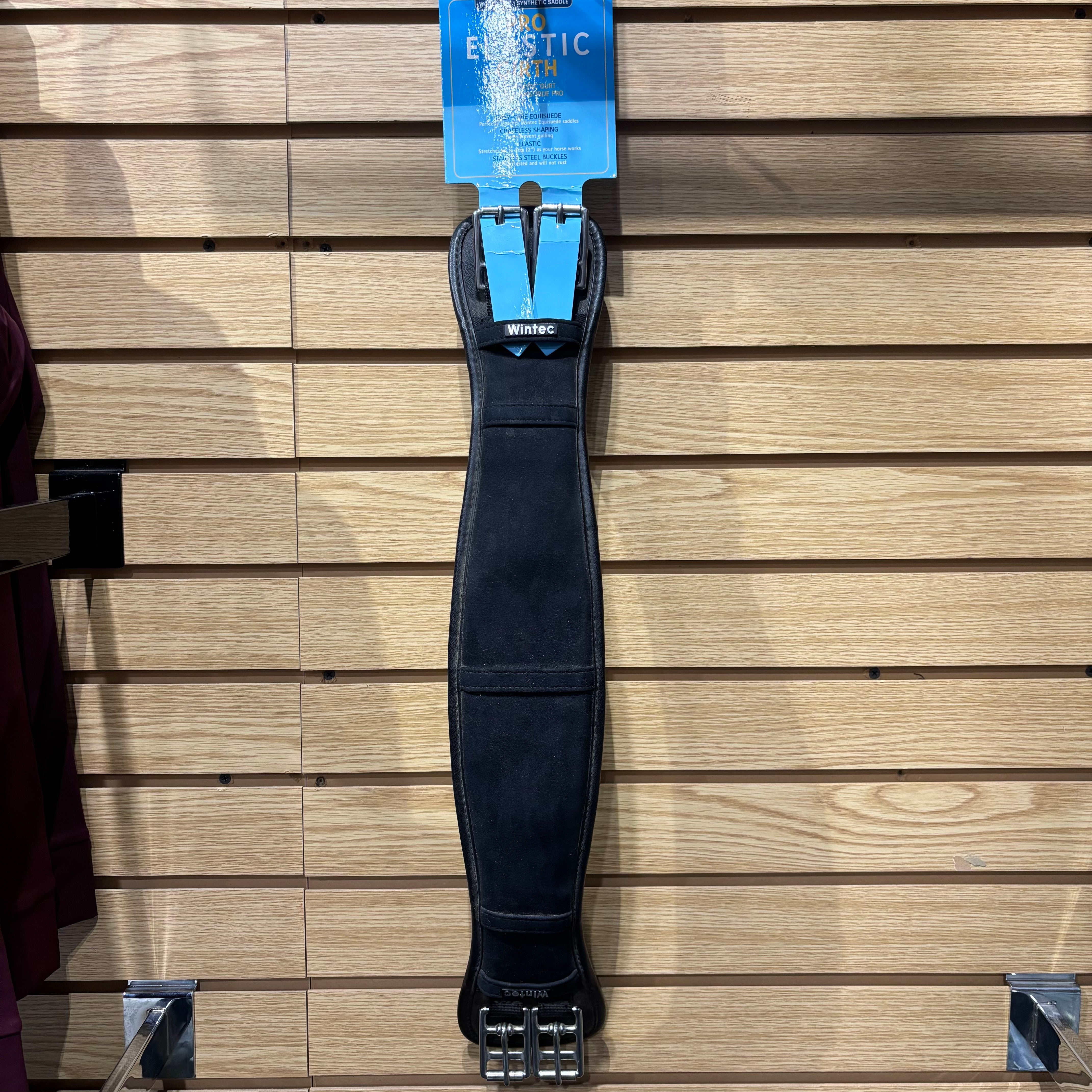 Used Wintec 24" Black Pro Elastic Dressage Girth