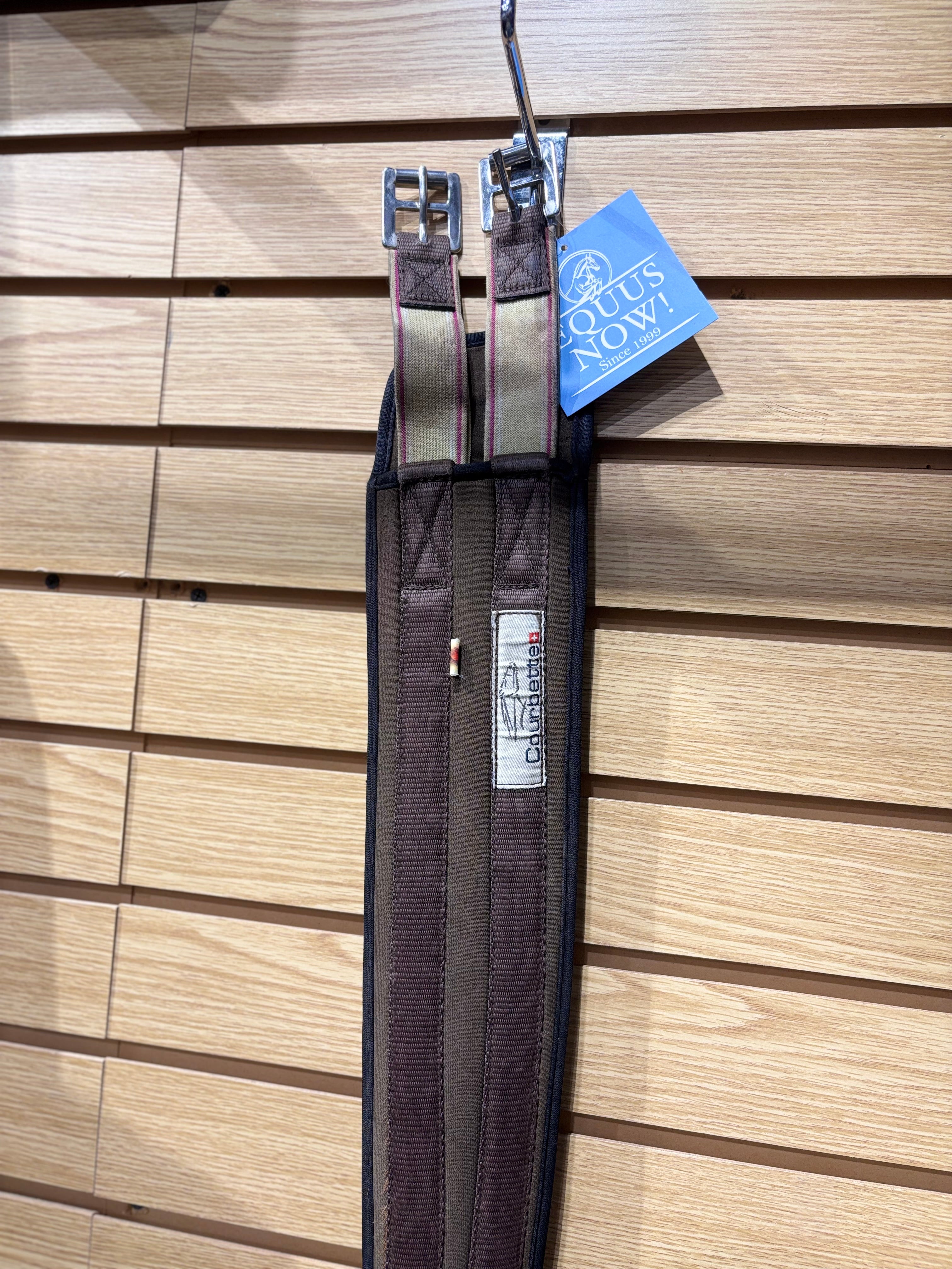 Used 54" Brown Courbette Neoprene Girth
