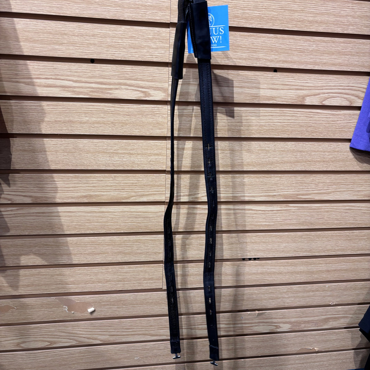 Used 32" Black Prestige Dressage Stirrup Leathers