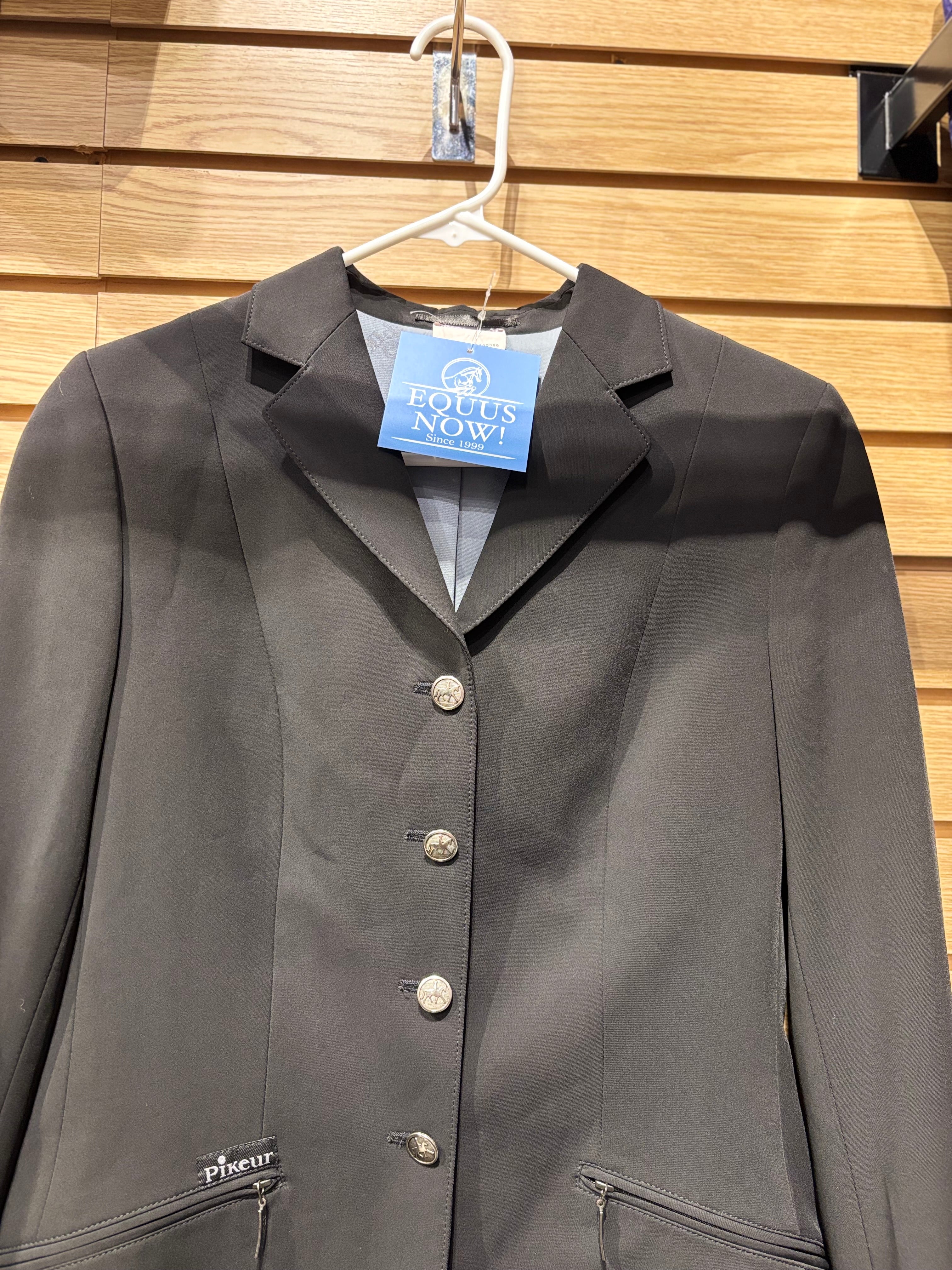 Used Pikeur Skarlett 10L Black Show Coat
