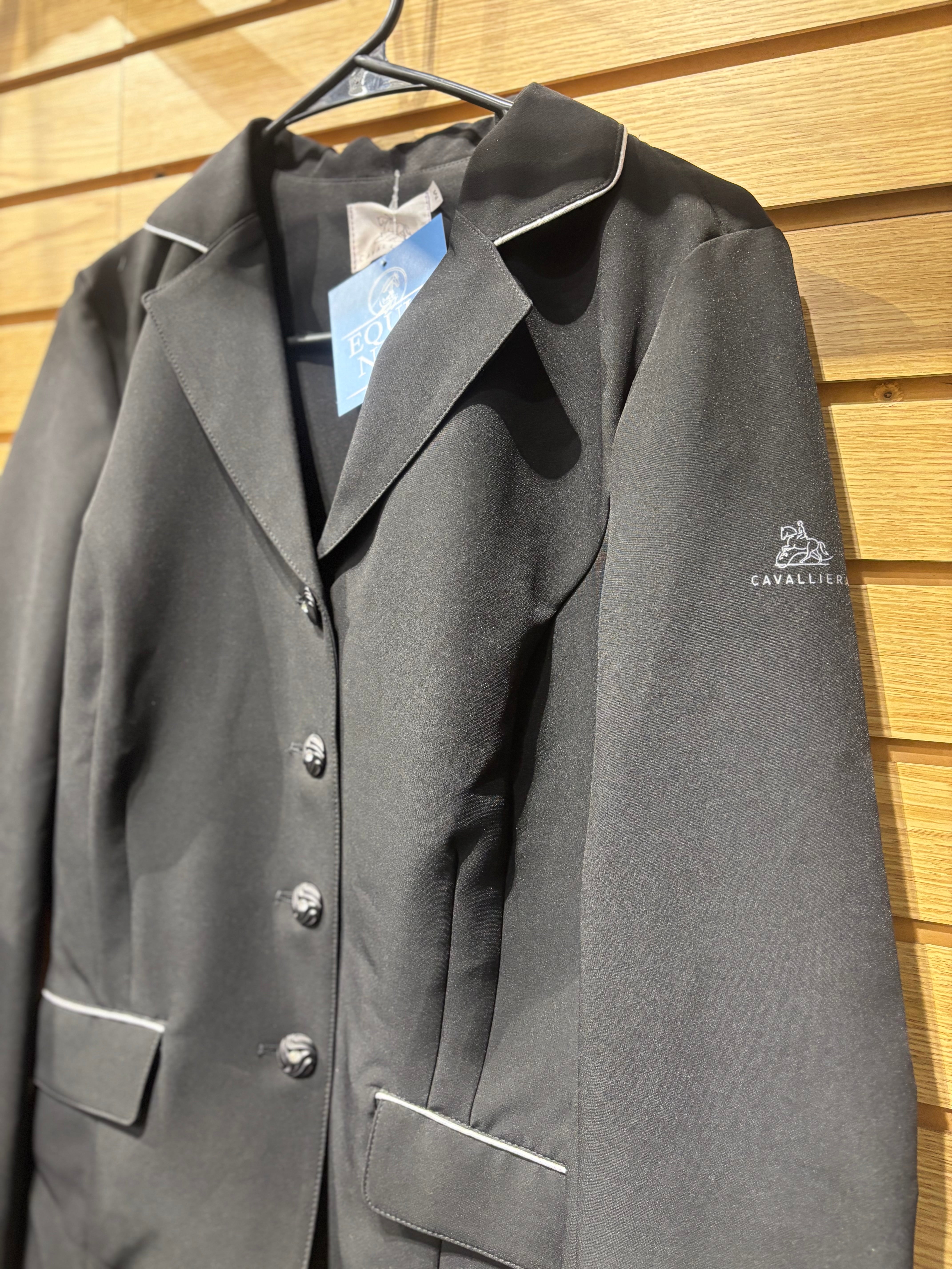 Used Medium Black Cavalliera Dressage Coat