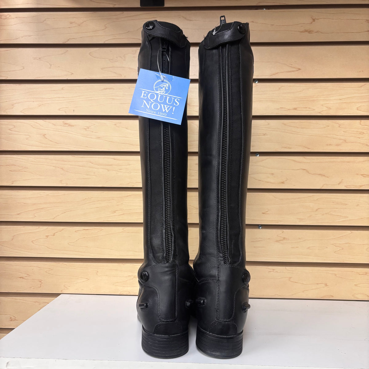 Used 37 Slim/Regular Black Tredstep Donatello III Field Boots