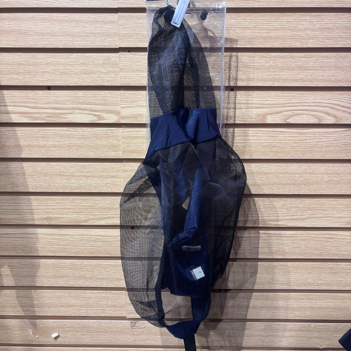 Used Full Navy Weatherbeeta Comfitec Stretch Fly Mask With Ears
