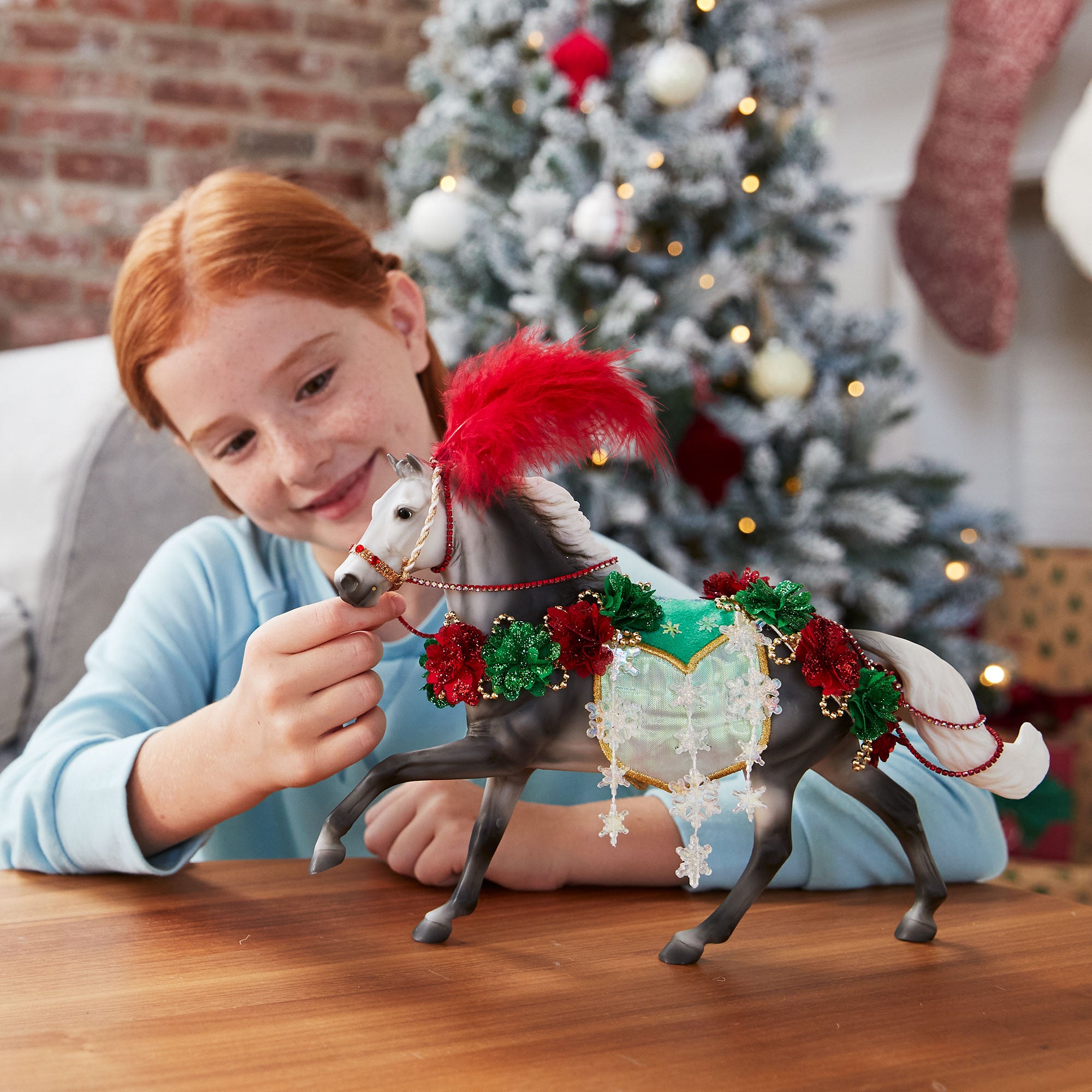 Breyer Christmas in Bloom Holiday Horse 2025