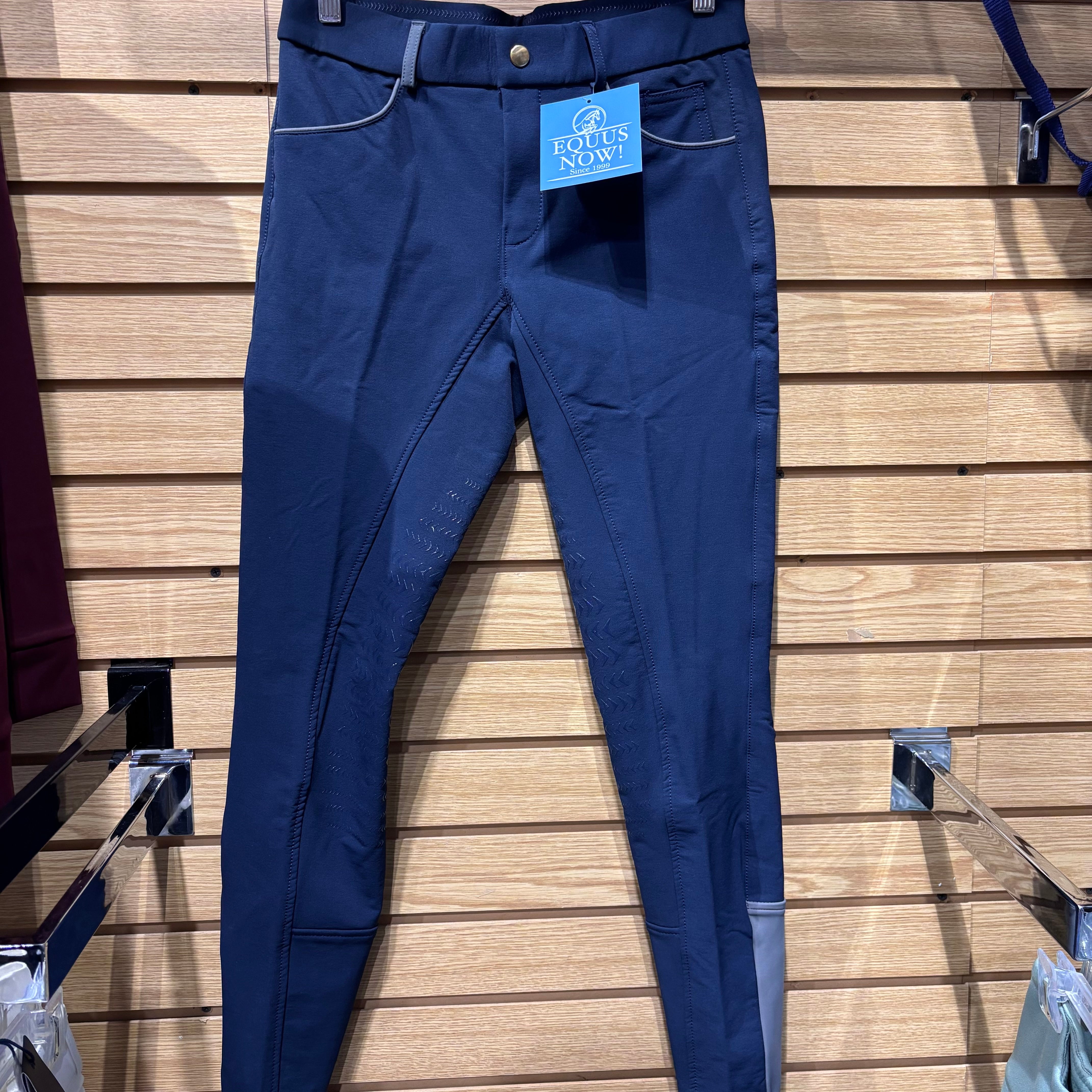 Used 28 Navy EQUO Knee Patch Breeches