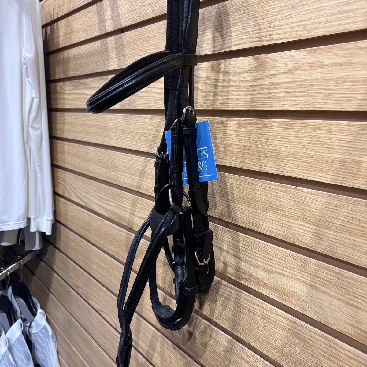 Used Full Black Vespucci Figure 8 Bridle