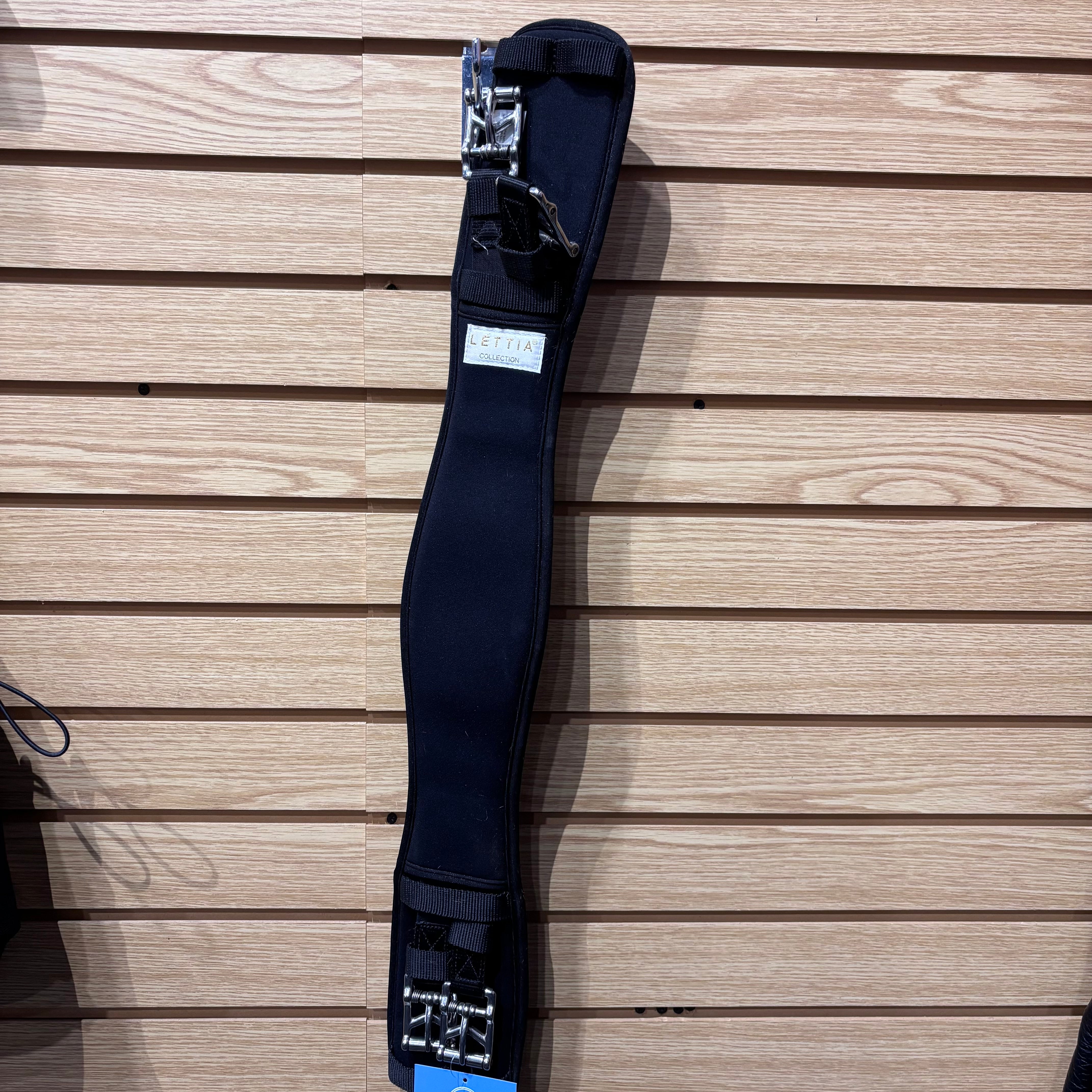 Used 26" Black Lettia Dressage Girth