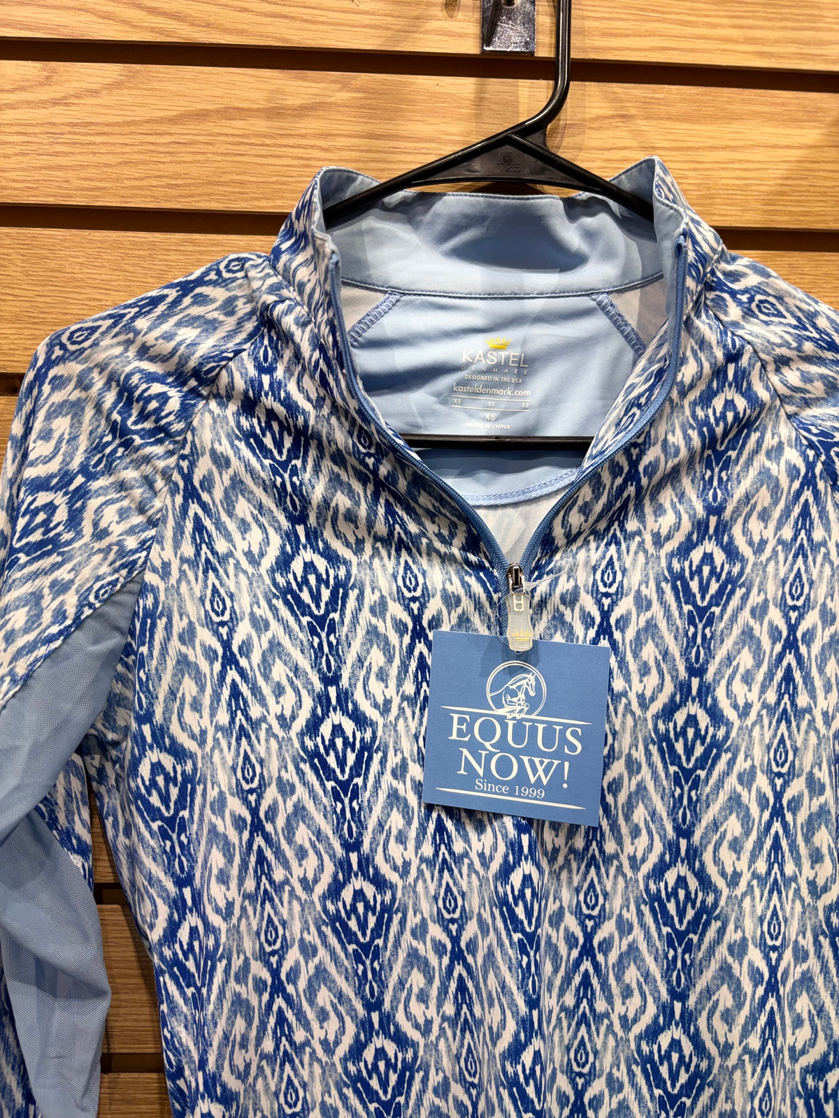 Used XS Blue Kastel Denmark Long Sleeve Sun Shirt