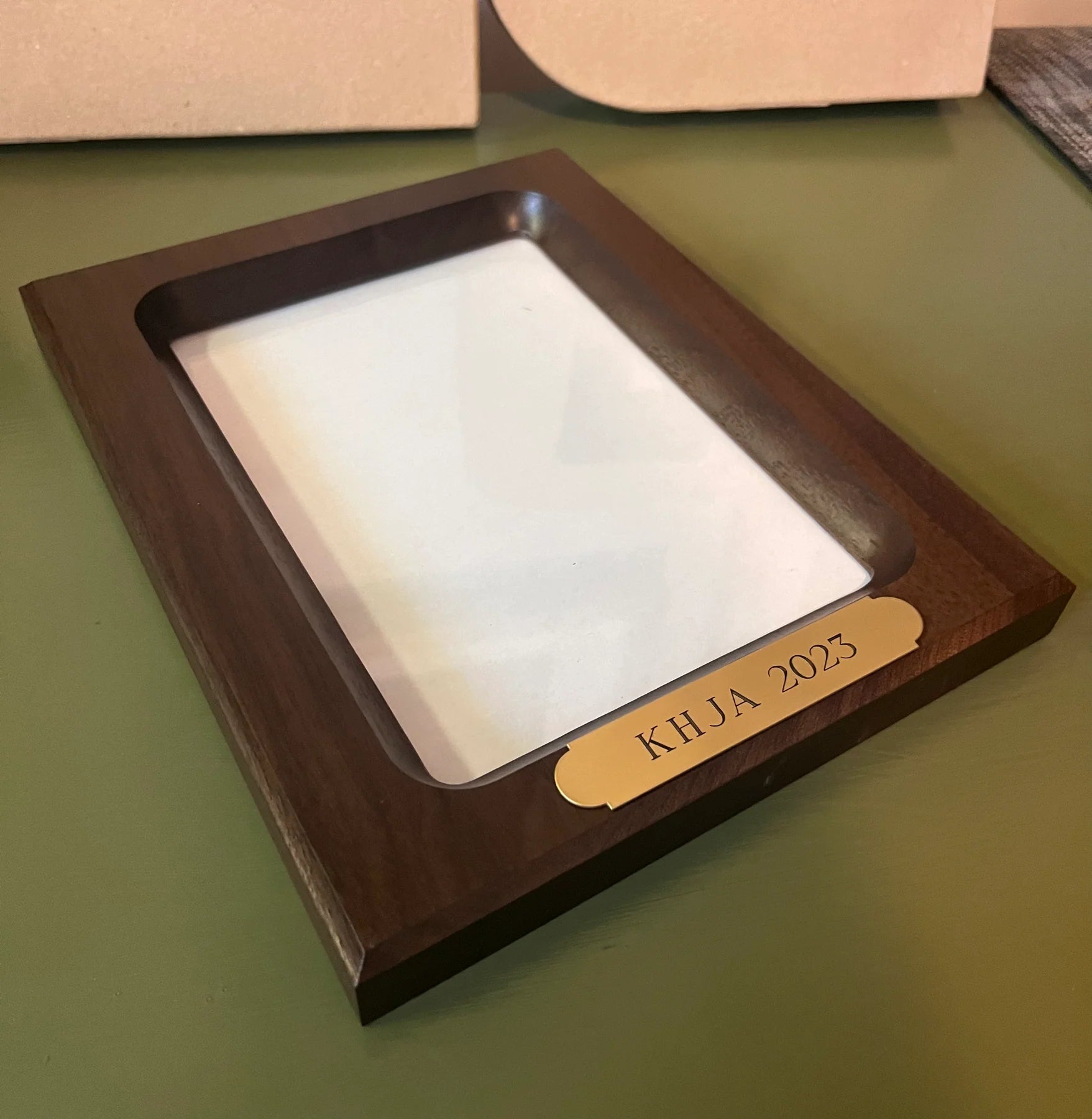 Custom Trophy Picture Frame