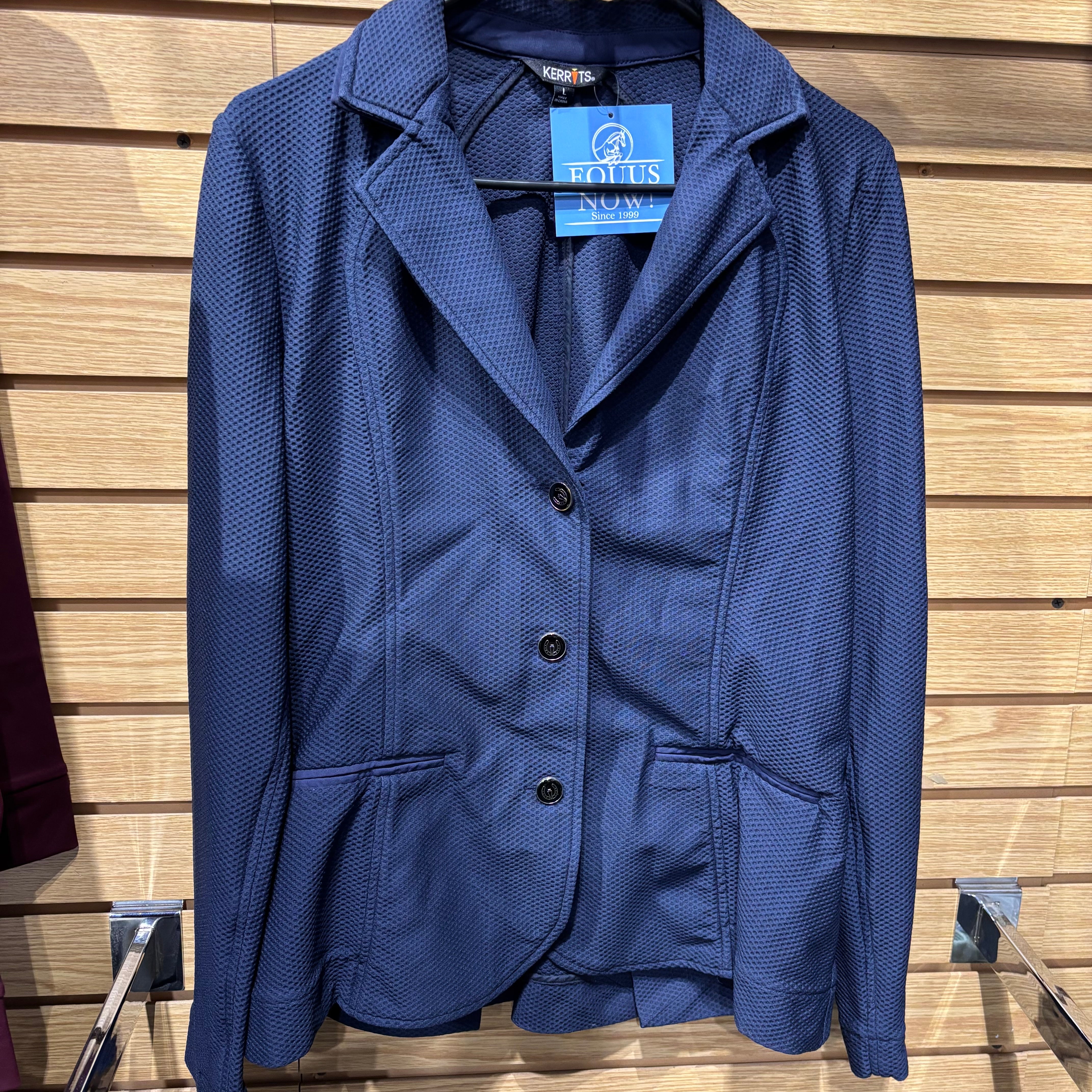 Used Large Kerrits Affinity Mesh Show Coat Navy