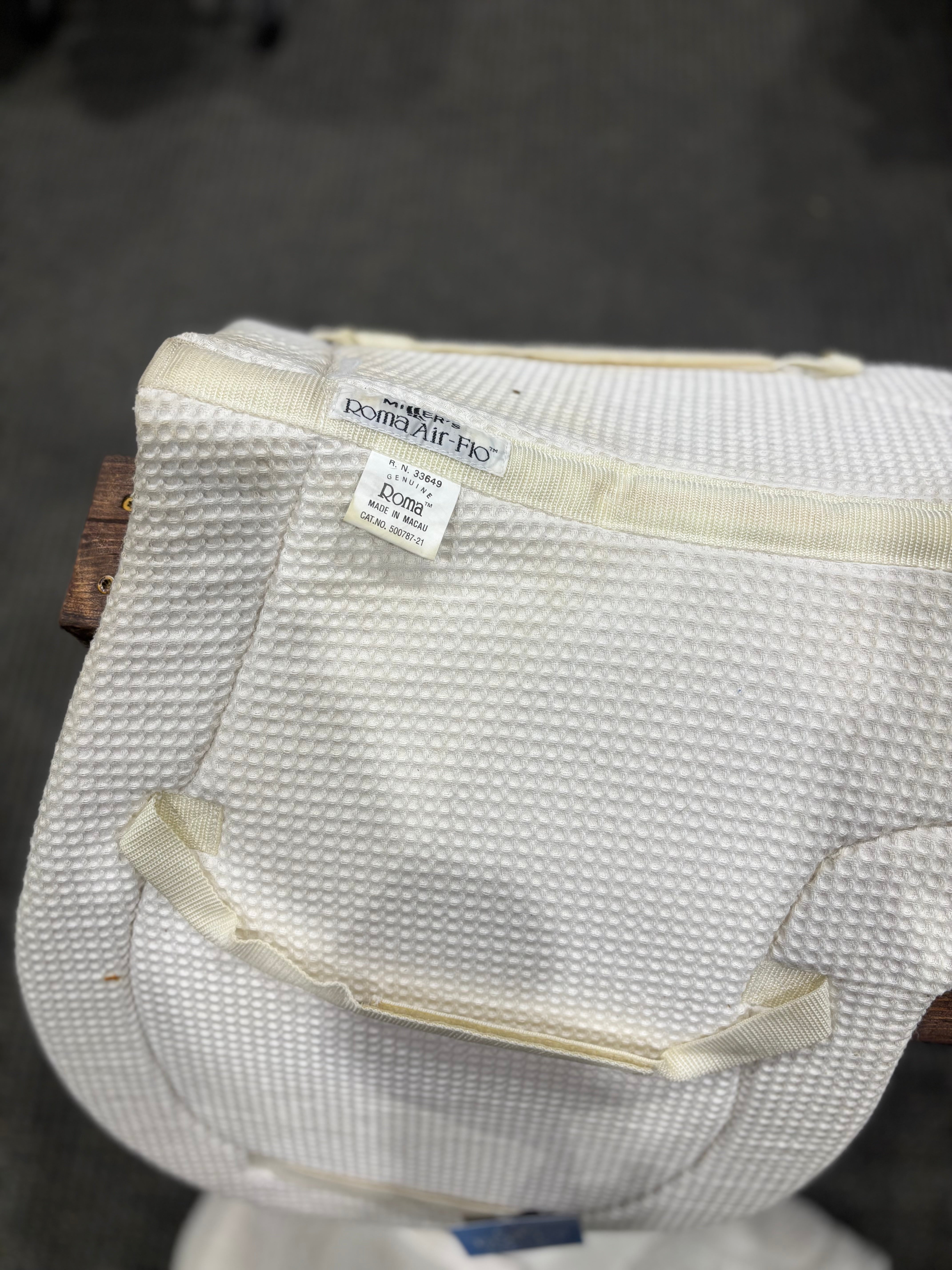Used Millers White Fitted Pad