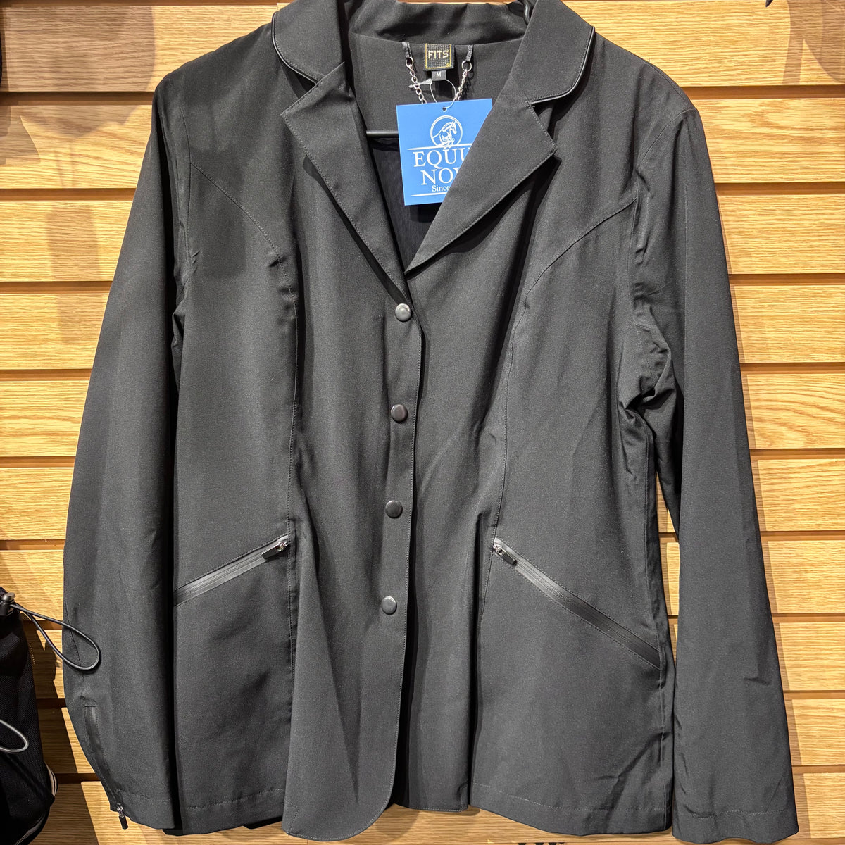 Used Fits Medium Black Show Coat