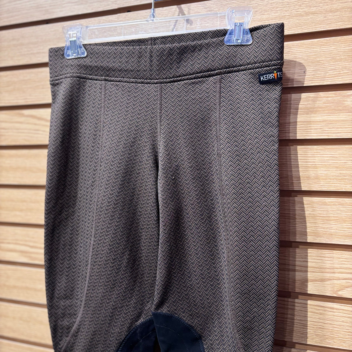 Used Medium Brown Kerrits Winter Riding Tights