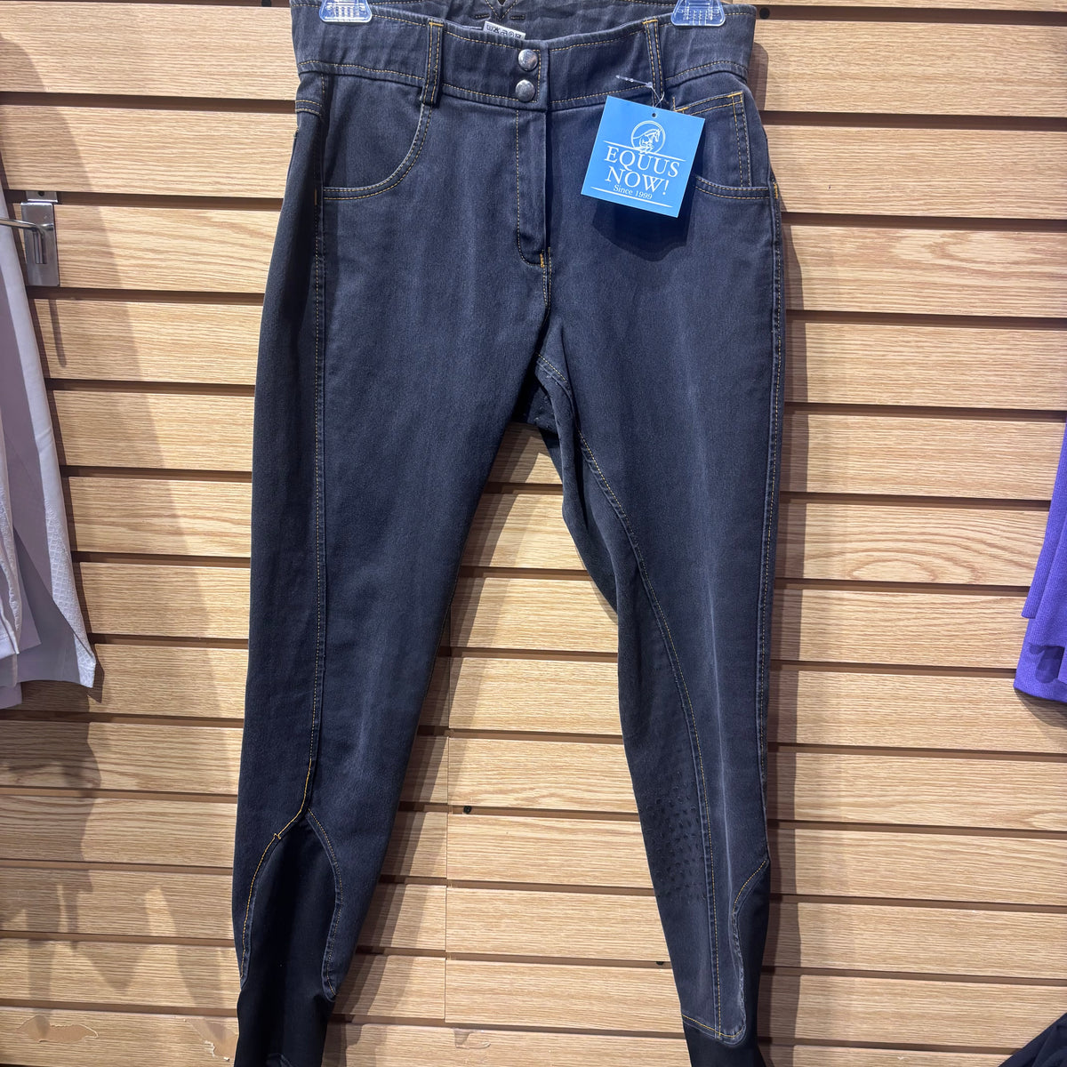 Used 26 Grey Full Seat Breeches