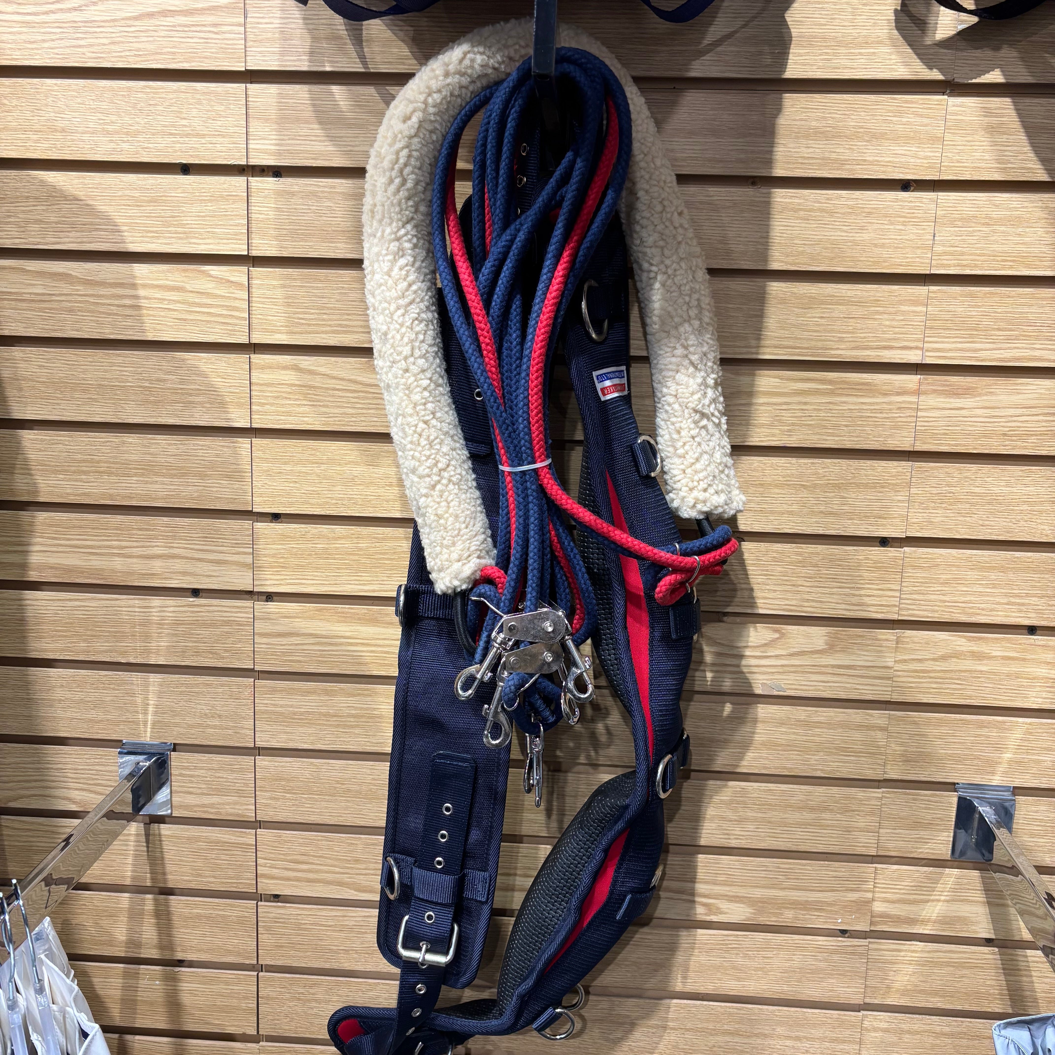 Used John Whitaker Training System Horse Size Blue/Red