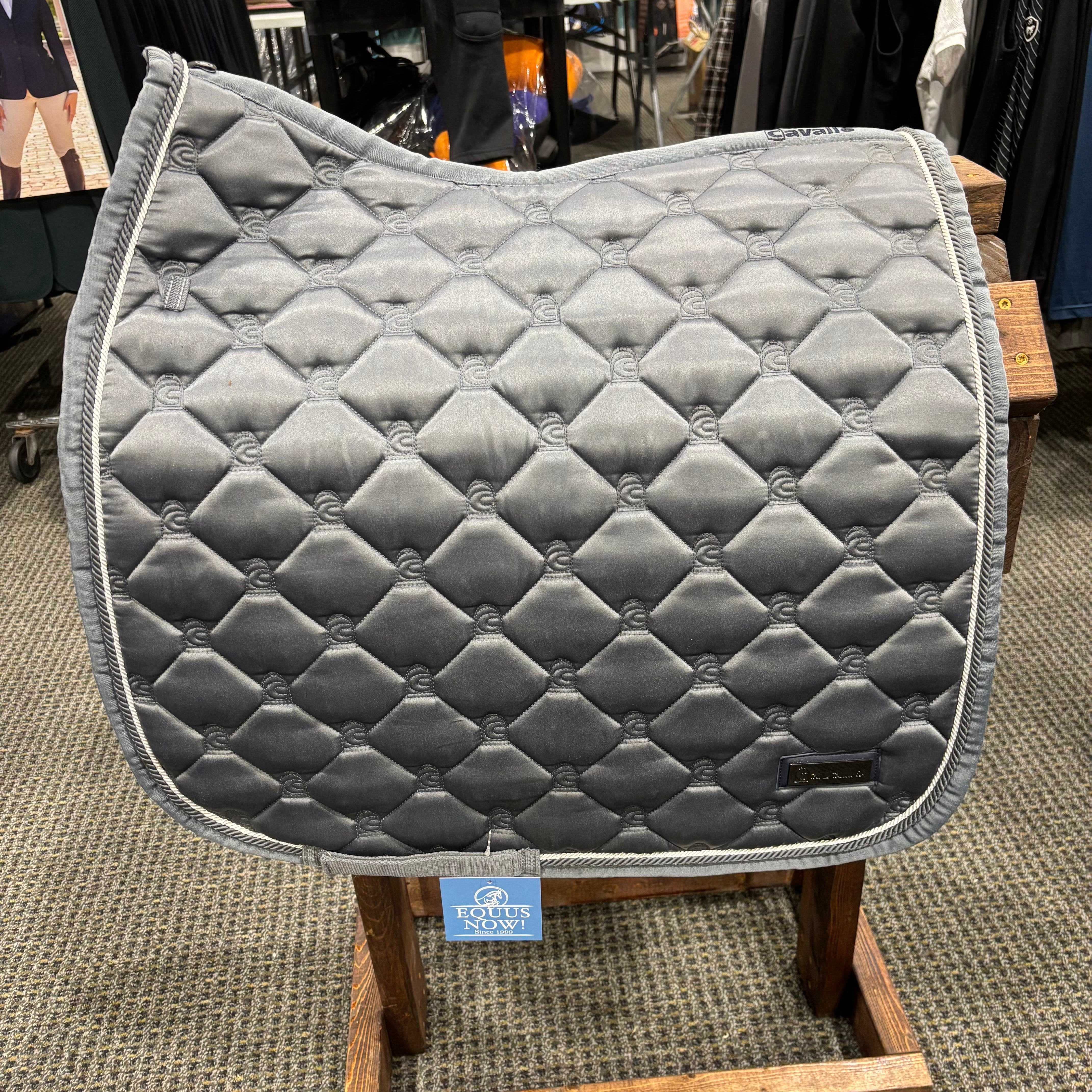 Used Cavallo Blue Dressage Saddle Pad