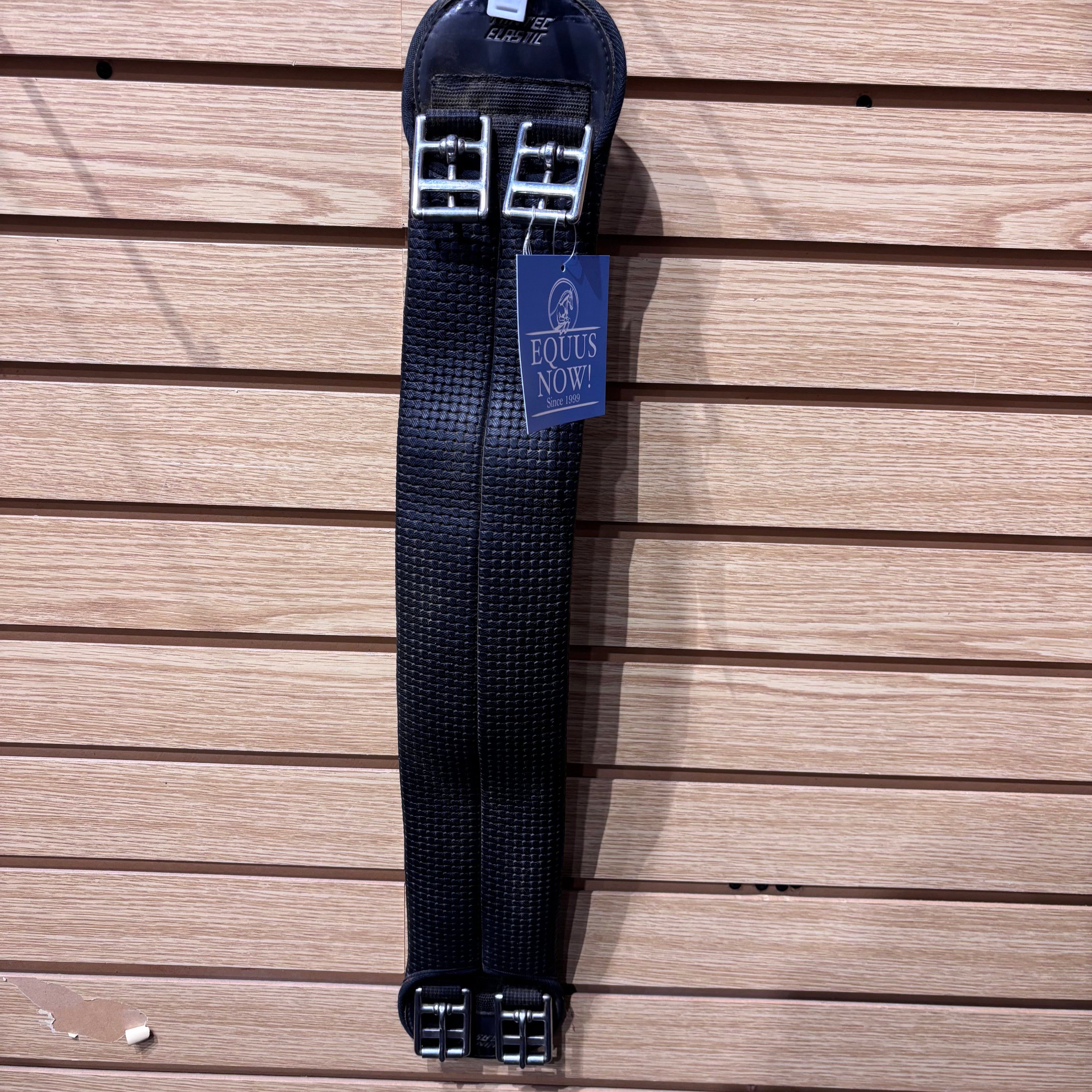 Used 24" Black Wintec Elastic Dressage Girth