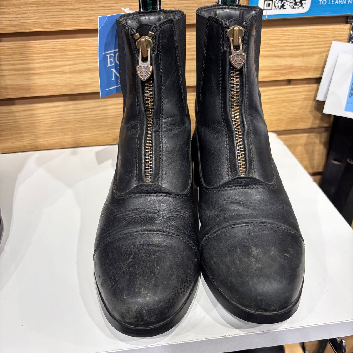 Used Ariat 5.5 Black Paddock Boots