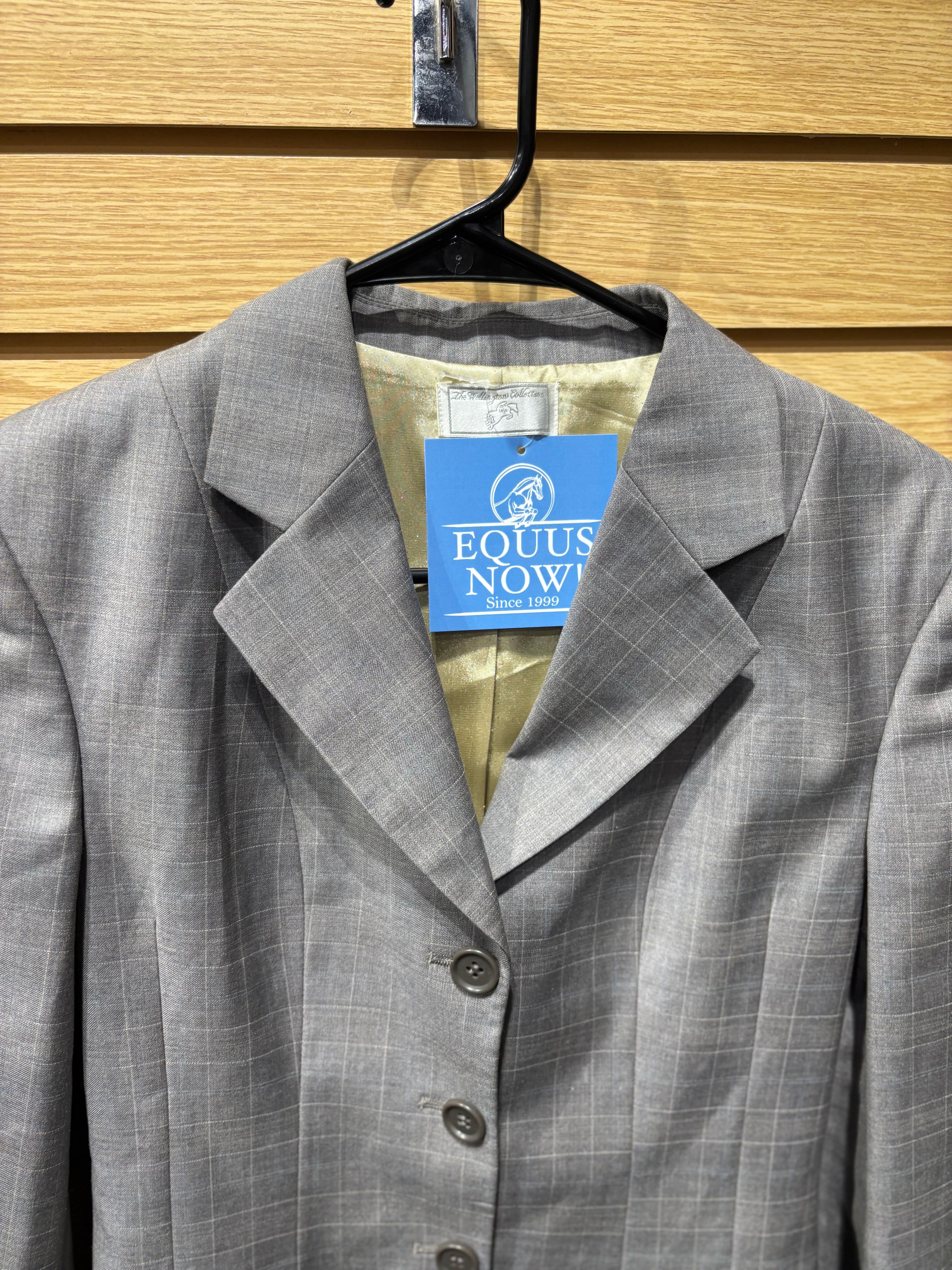 Used The Wellington Collection 8R Grey Hunt Coat