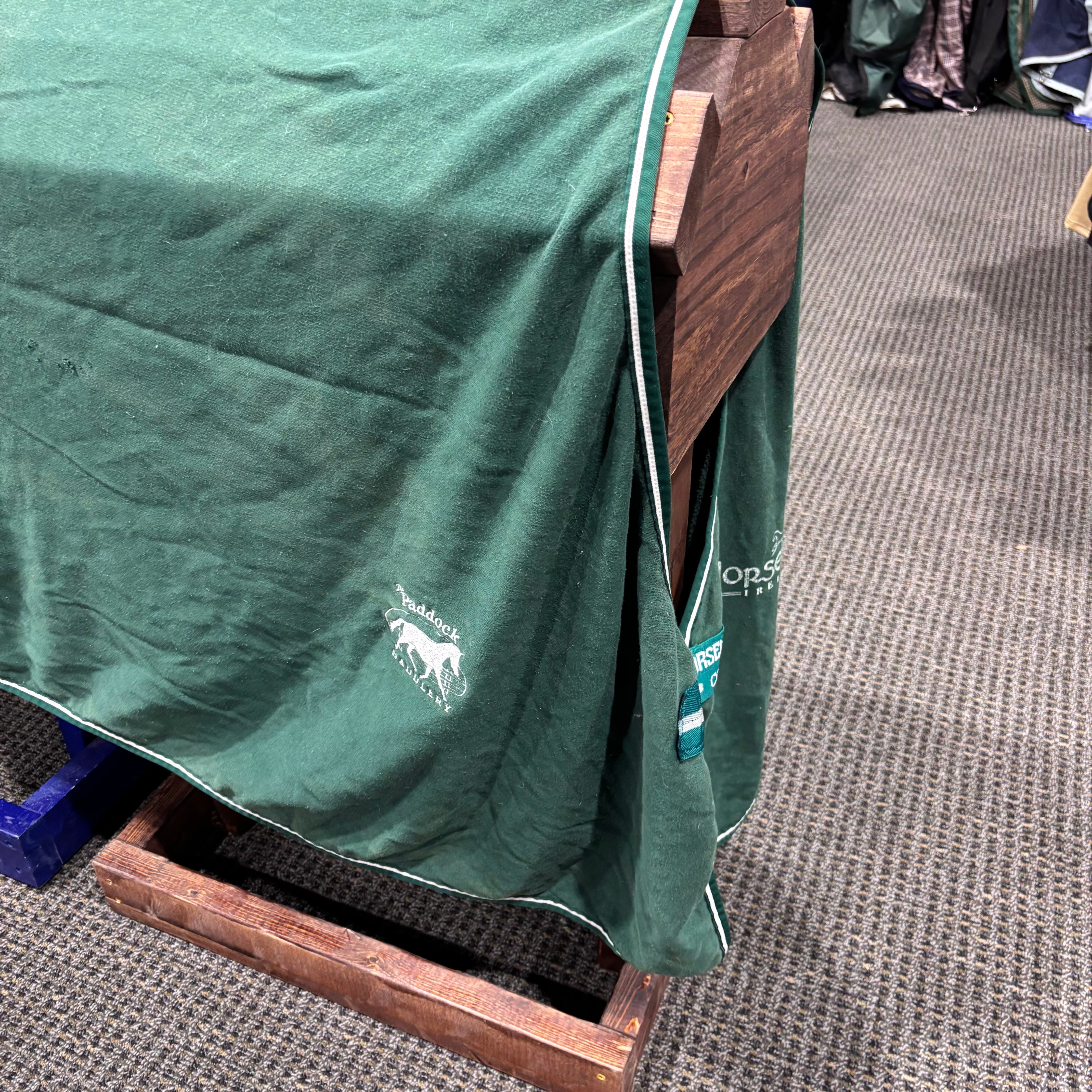 Used 78" Green Horseware Cooler *Embroidered*
