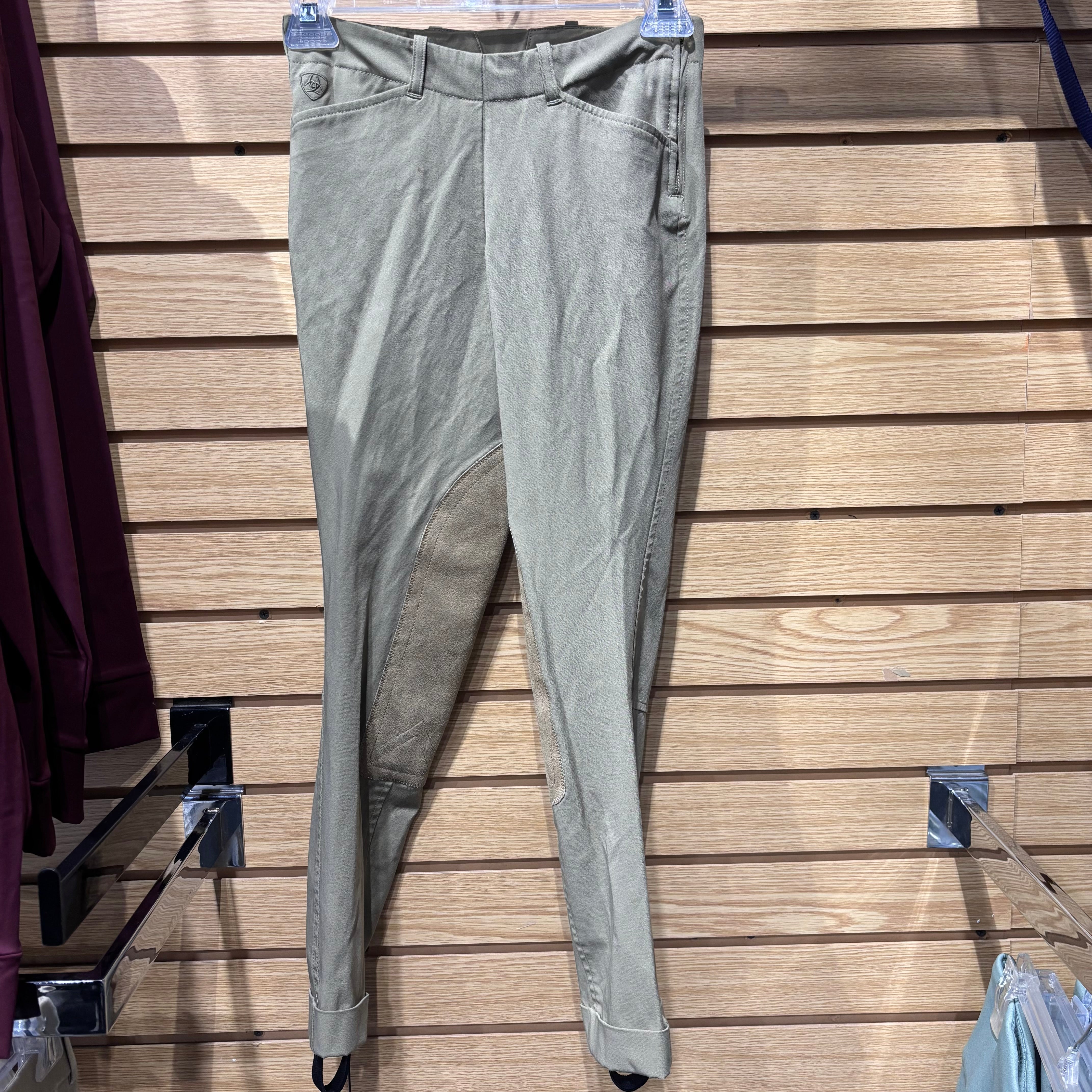 Used Kids 10 Tan Ariat Jods