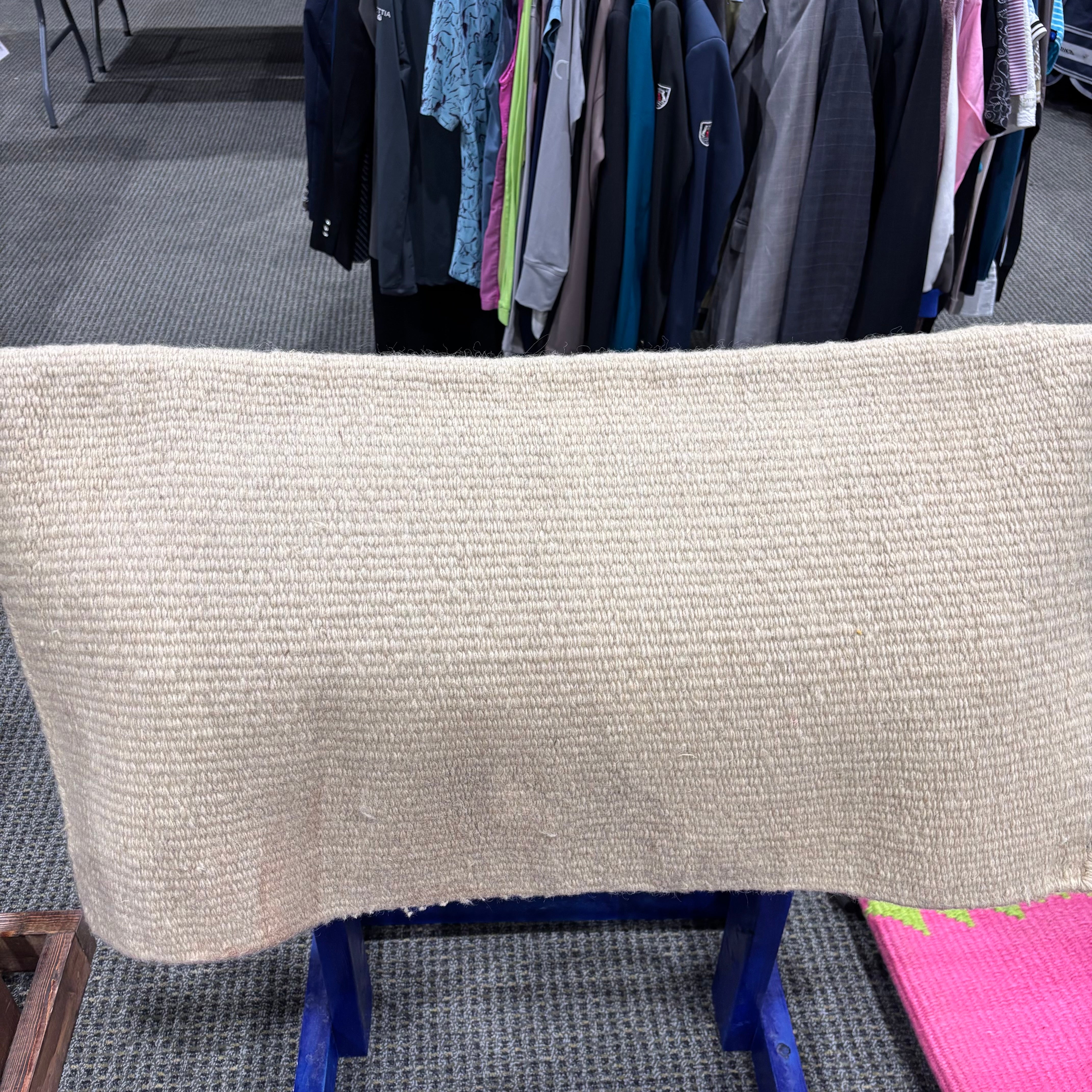 Used Tan Mayatex Western Saddle Pad