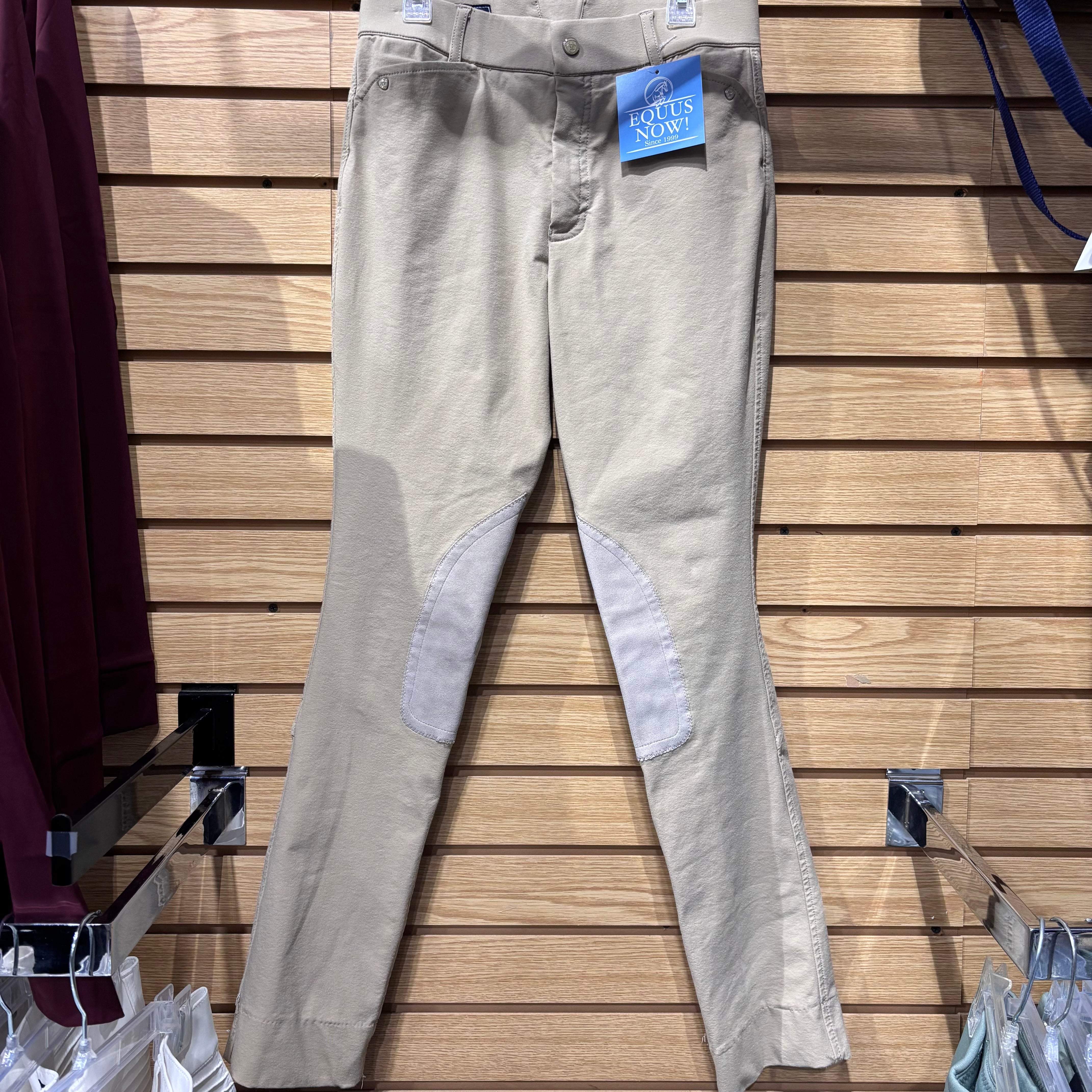 Used Ariat Youth 16 Tan Jods