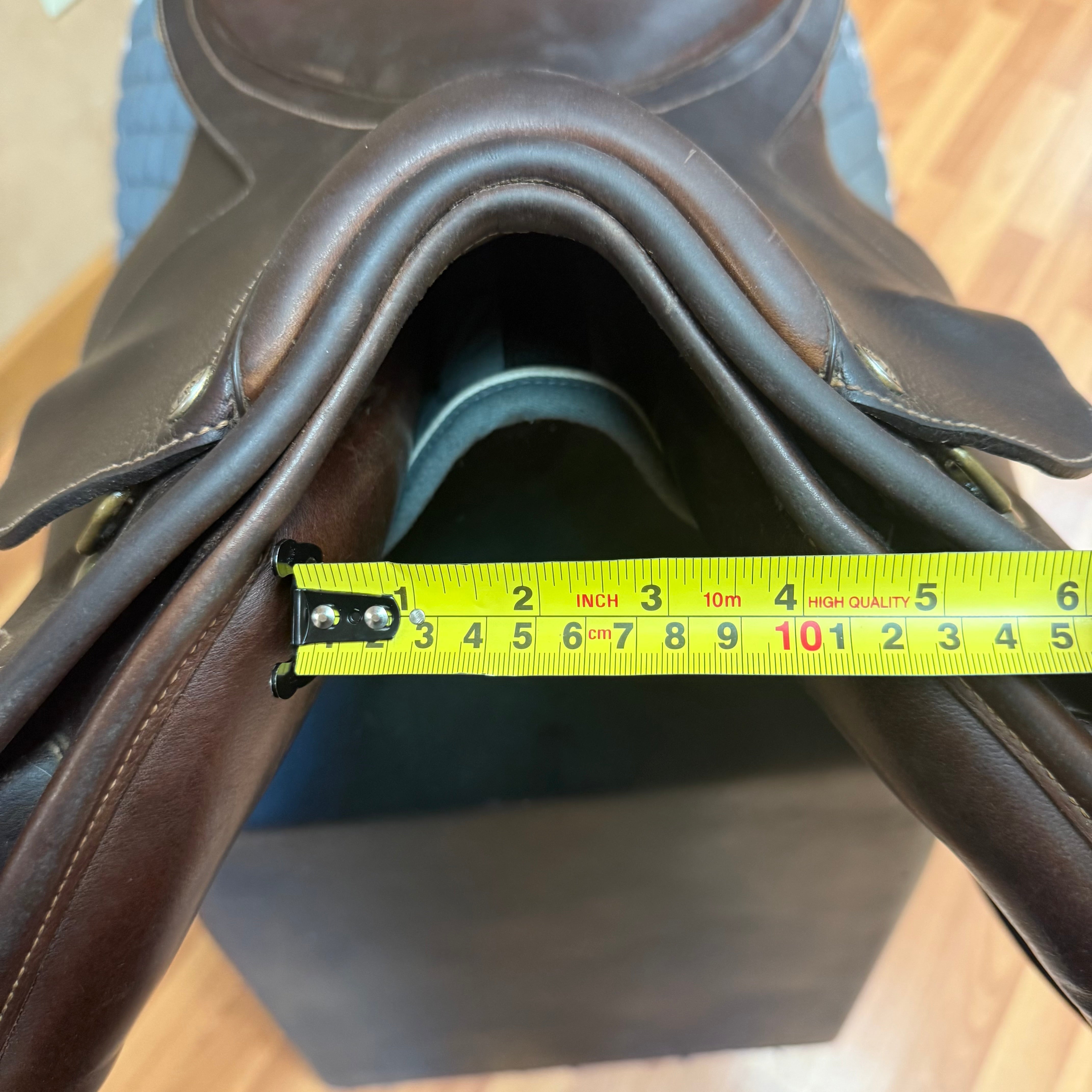 Used Collegiate Convertible Jump Saddle 17" Adjustable Tree