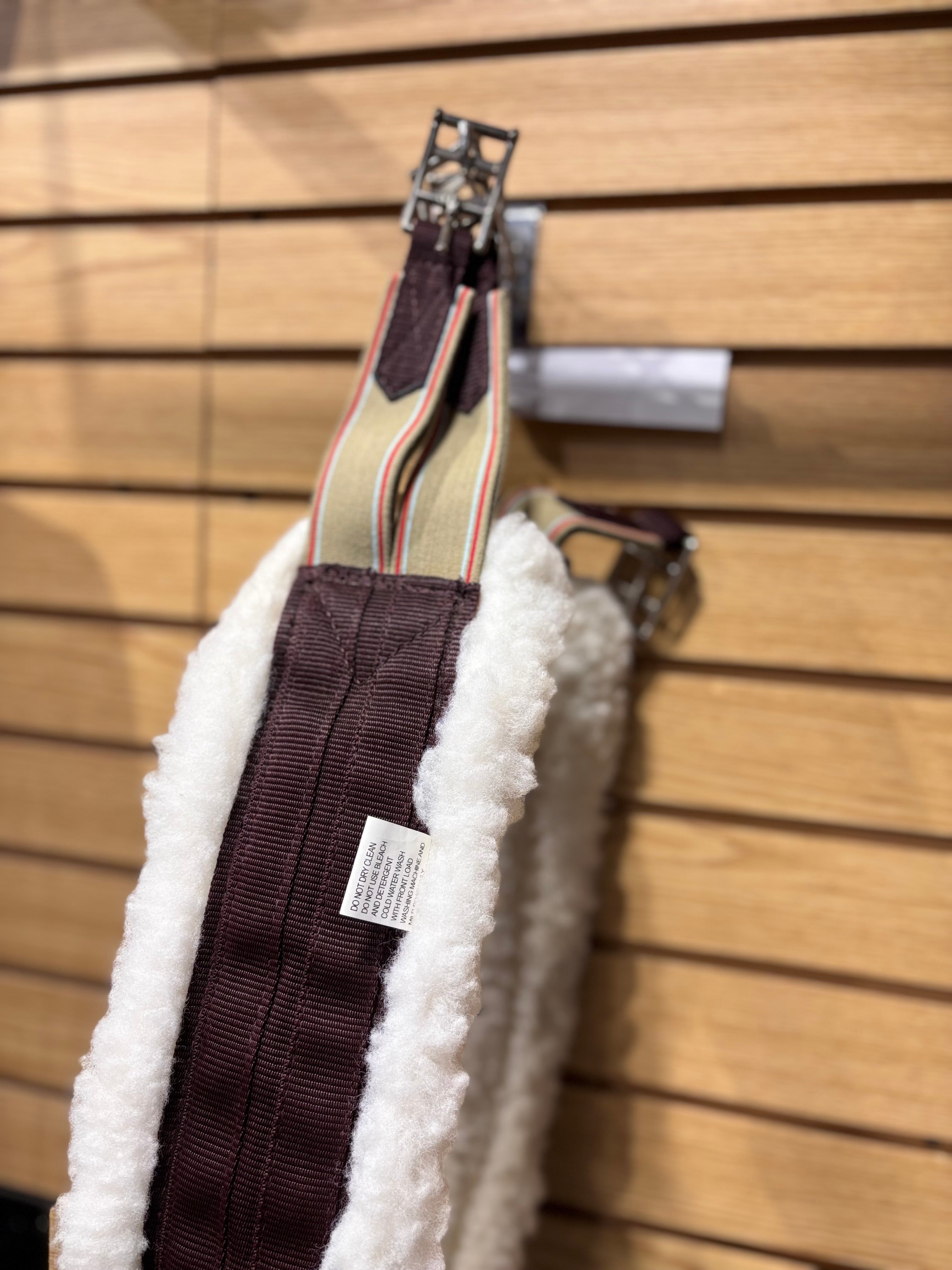 Used Brown Fleece Girth