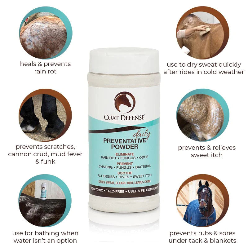 Coat Defense Daily Preventative Powder - supporting