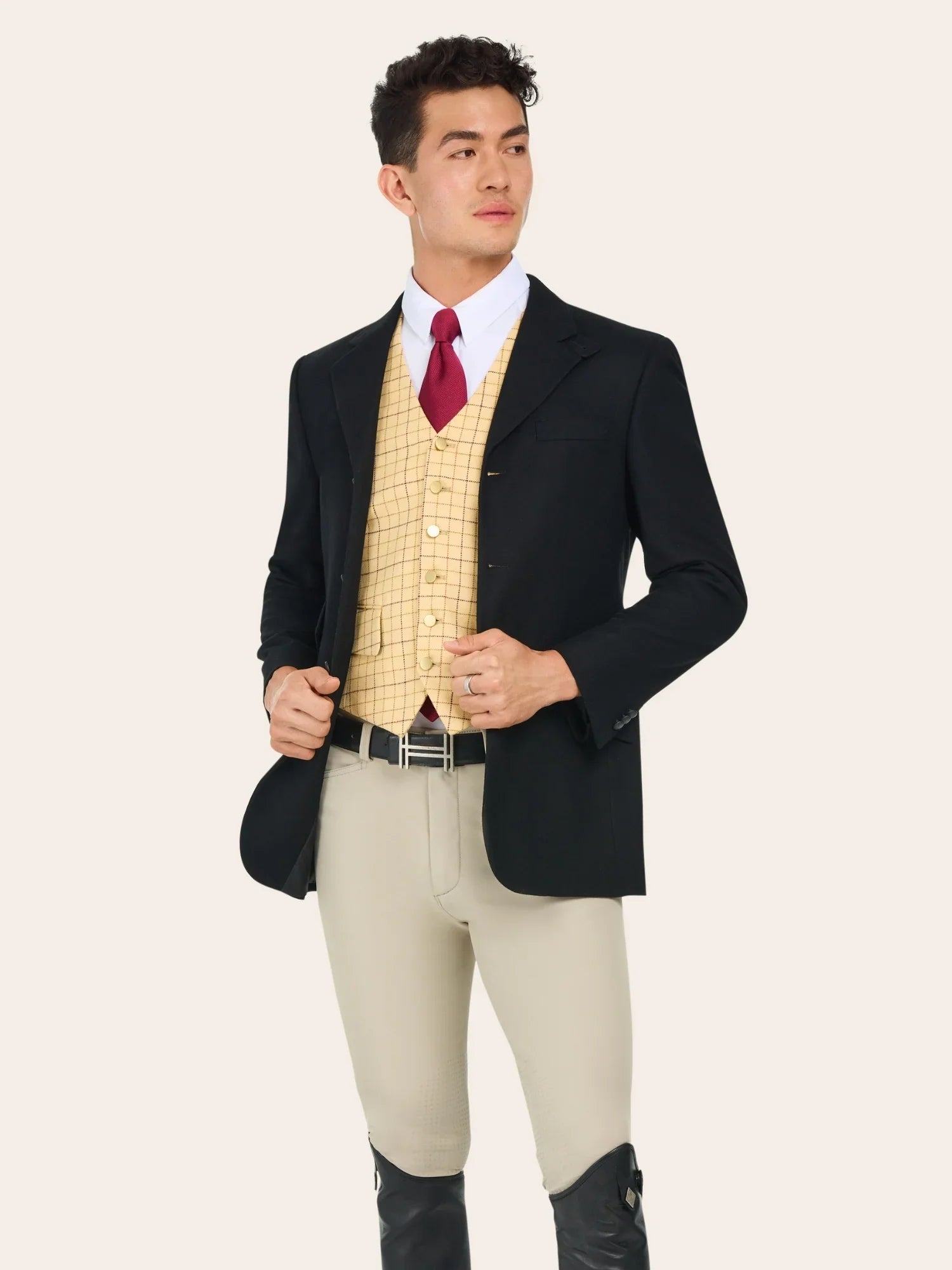 #color_Beige Tattersall